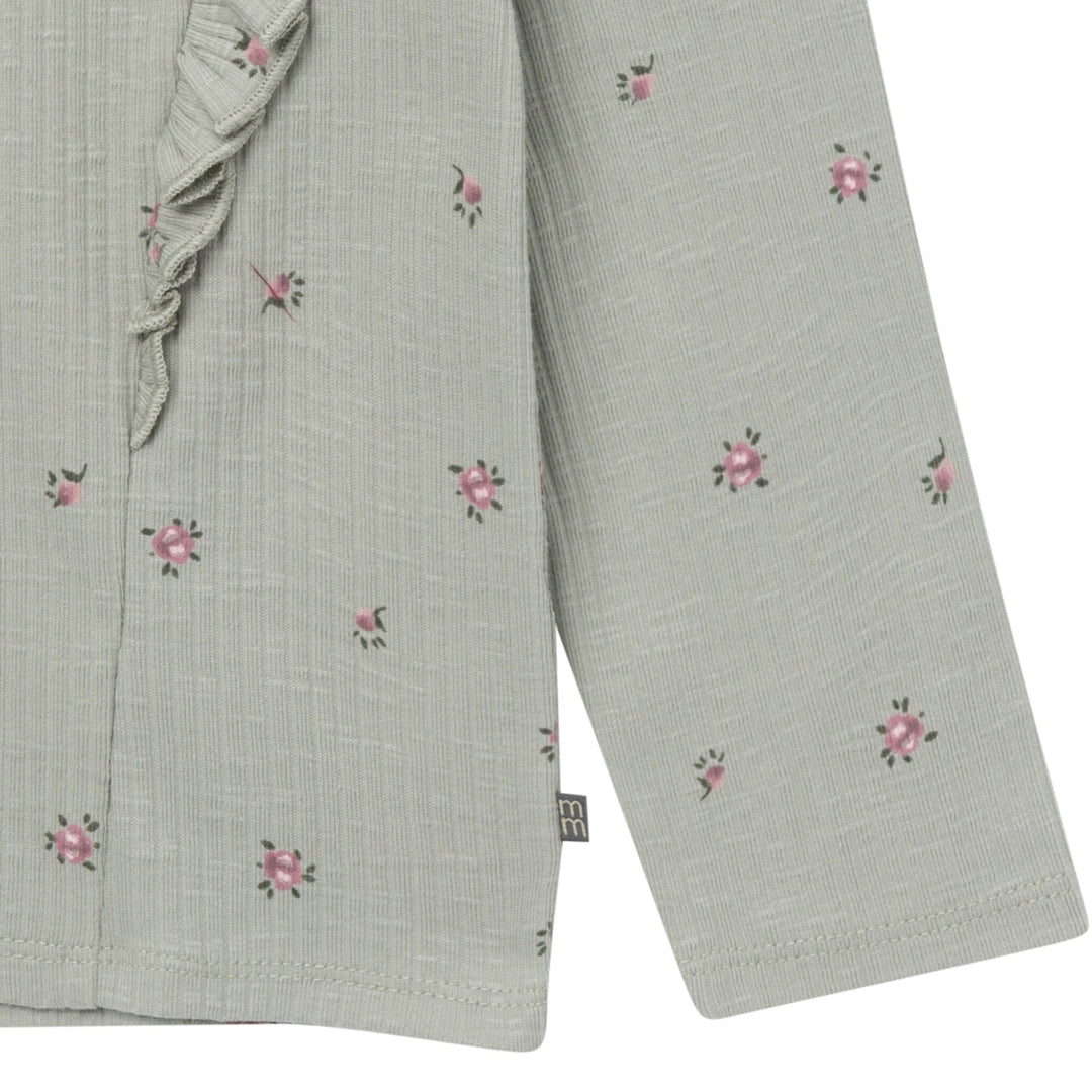 4-Piece Baby Girls Blue and Green Ruffle Top and Legging Set Outfits & Sets Modern Moments™ by Gerber® 