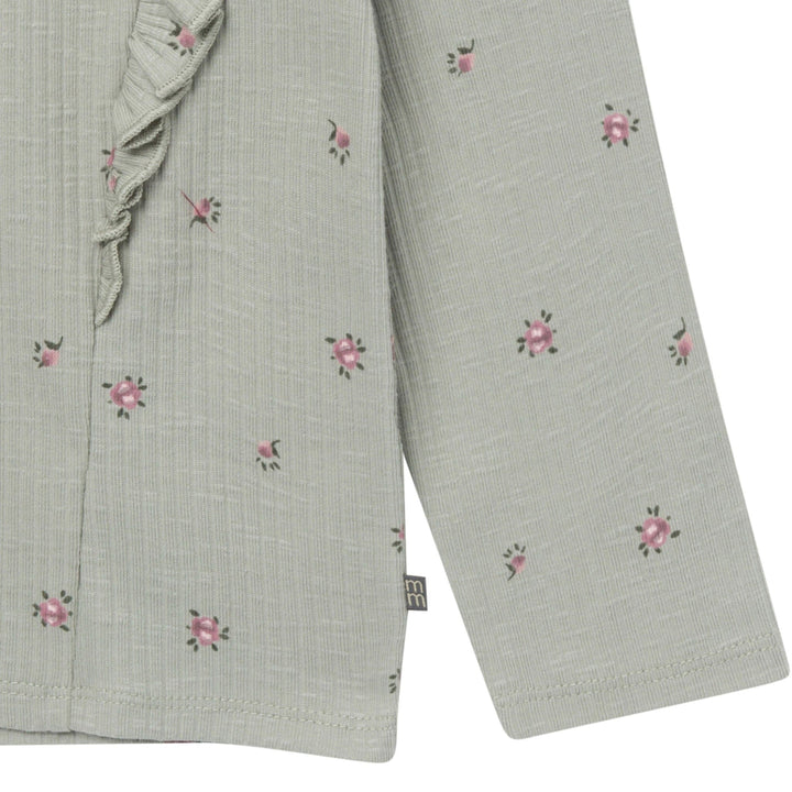 4-Piece Baby Girls Blue and Green Ruffle Top and Legging Set Outfits & Sets Modern Moments™ by Gerber® 