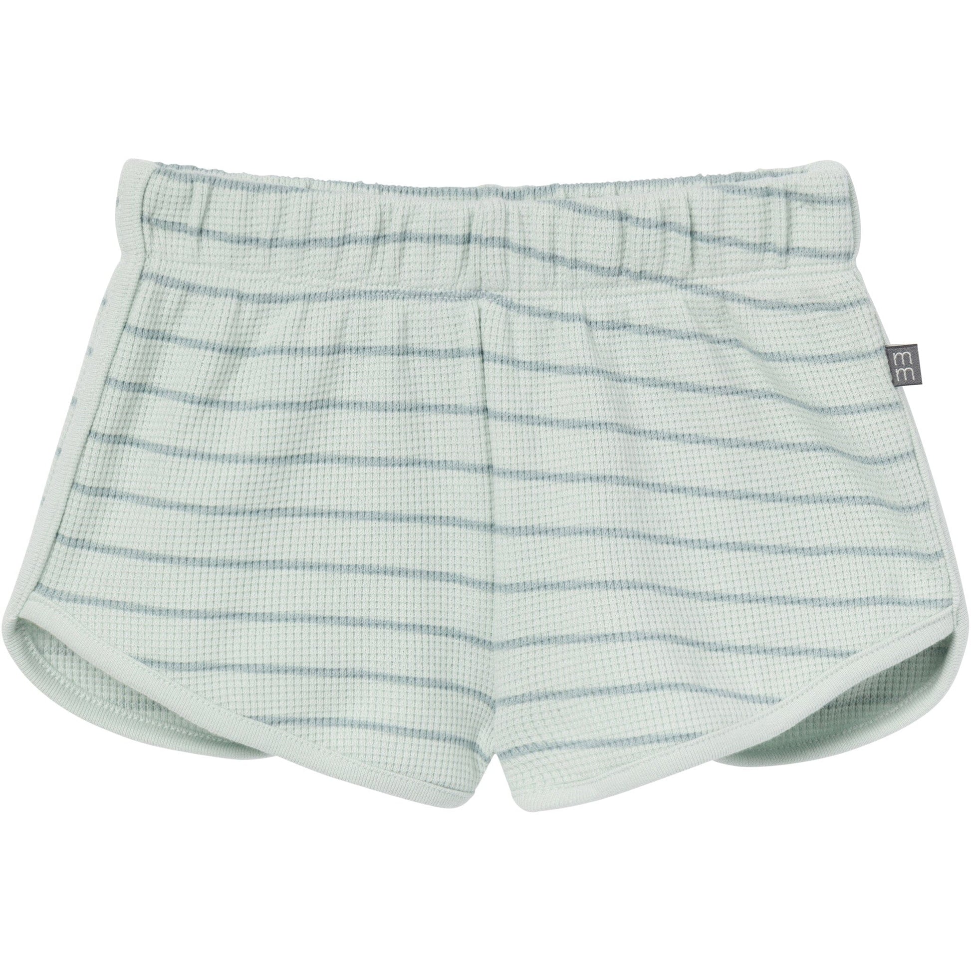 4-Piece Infant & Toddler Girls Light Sky Stripe Drop Shoulder Top and Shorts Set outfits Modern Moments™ by Gerber® 