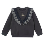 Infant & Toddler Girls Bristol Black Wicked Sweatshirt Outerwear Gerber® 