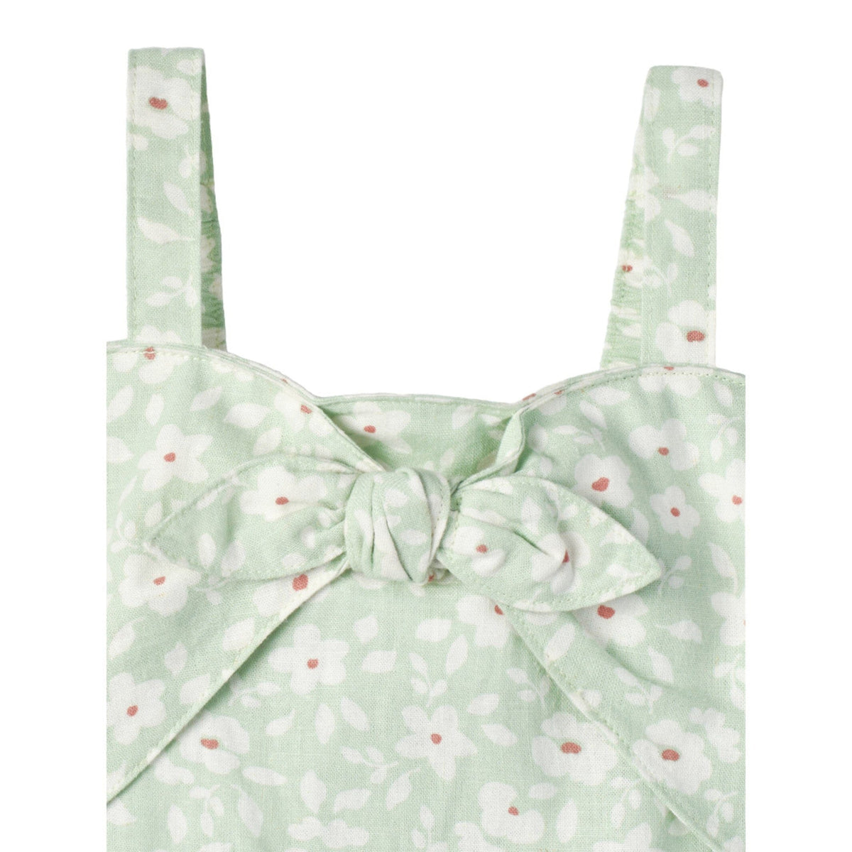 Infant and Toddler Girls Aqua Romper