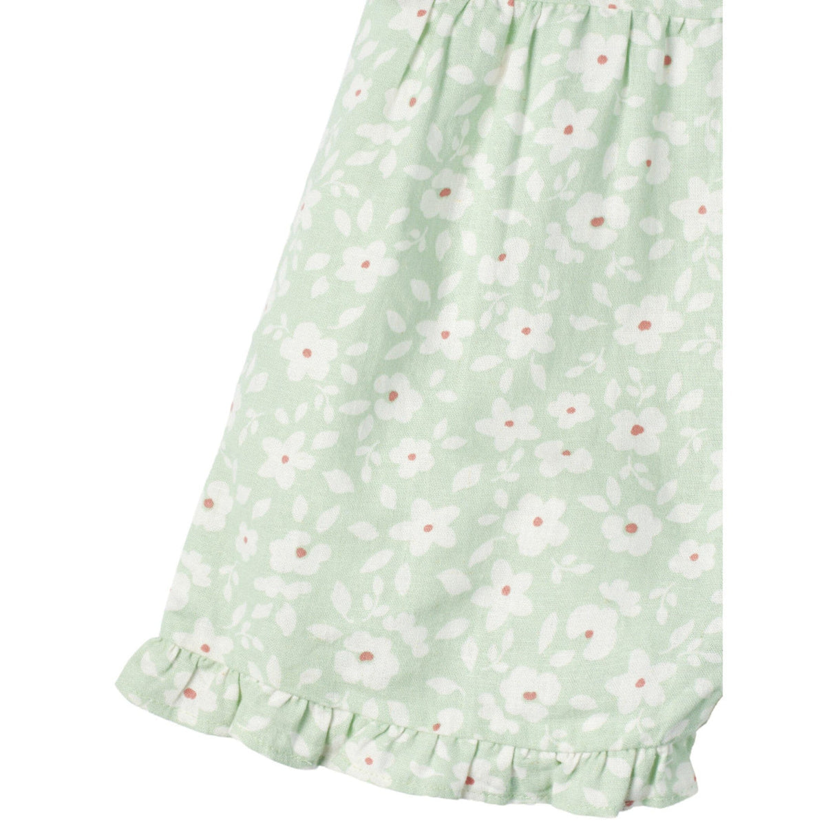 Infant and Toddler Girls Aqua Romper