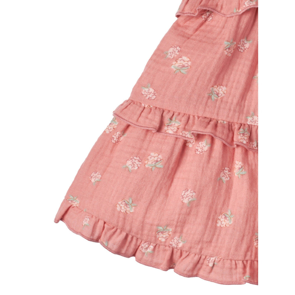 Infant & Toddler Girls Pink Tiered Dress