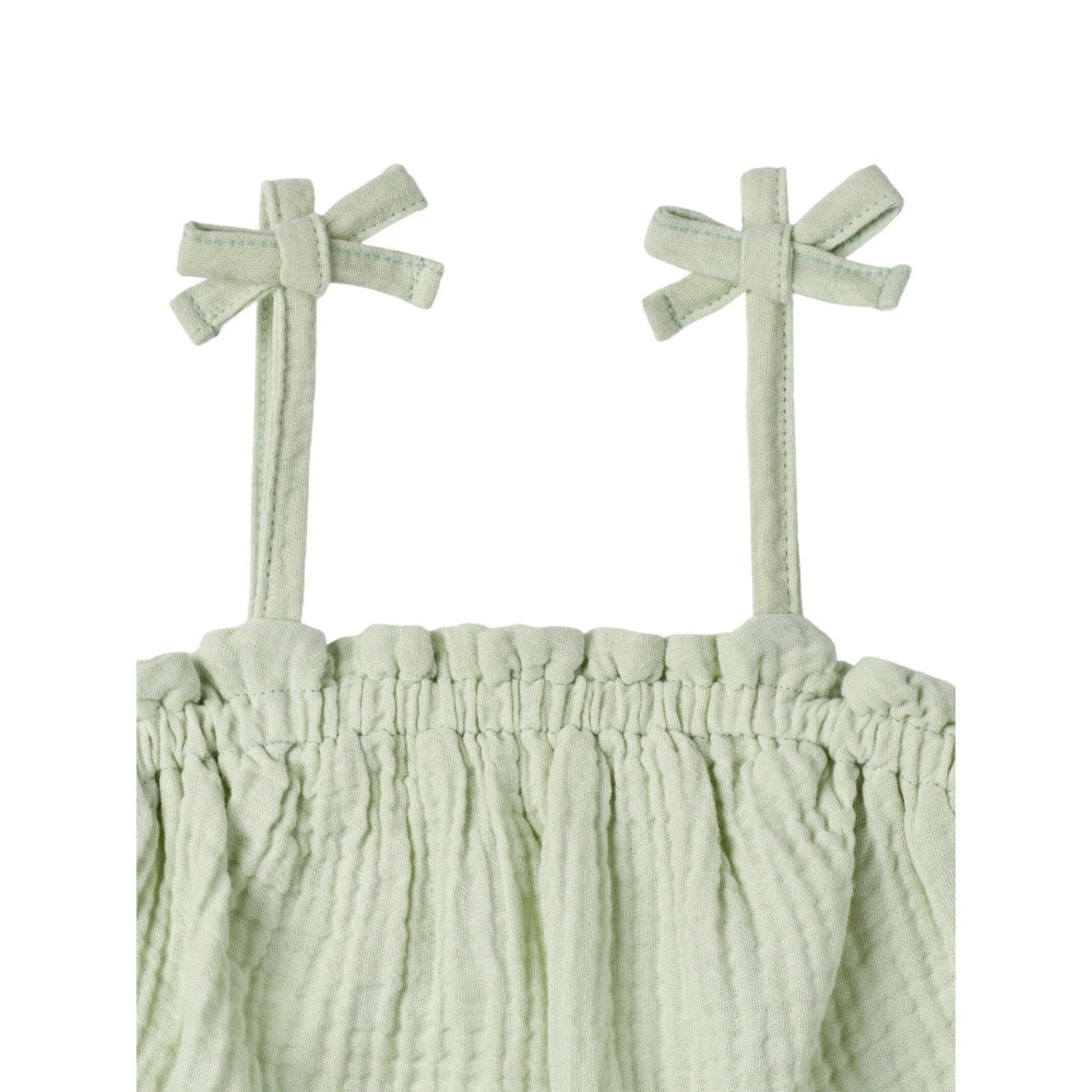 2-Piece Infant & Toddler Girls Aqua Top & Short Set