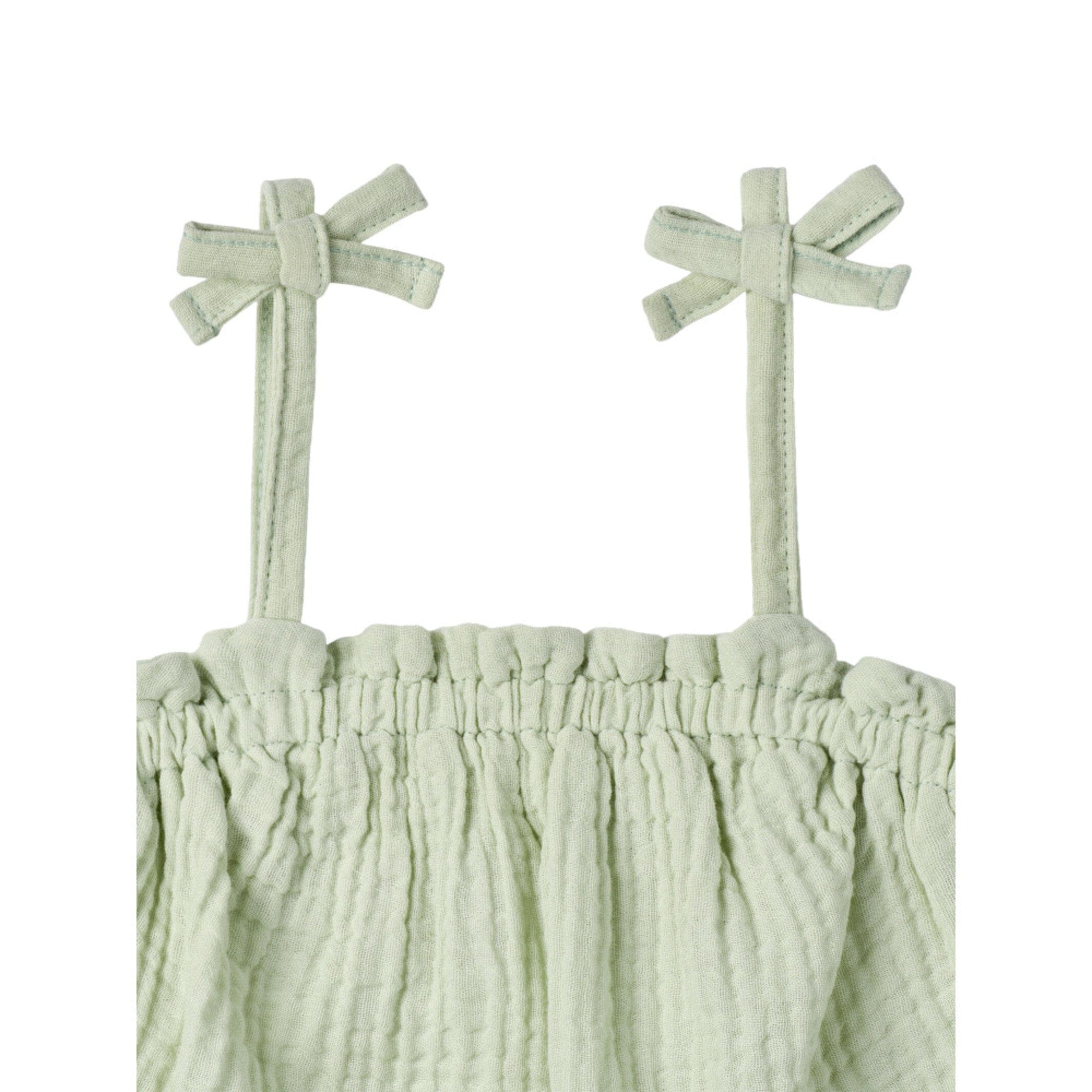 2-Piece Infant & Toddler Girls Aqua Top & Short Set