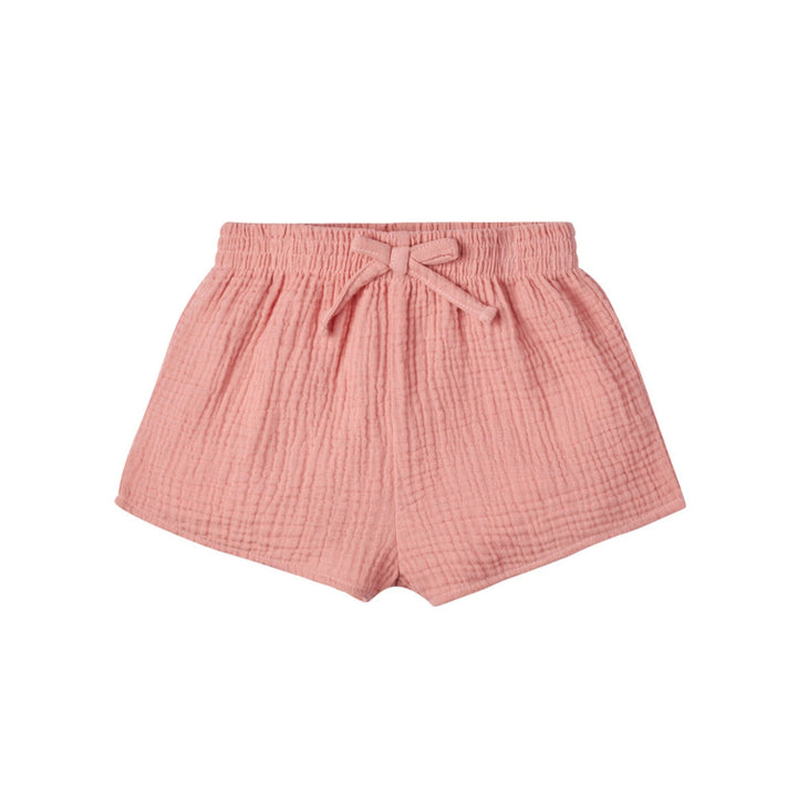 2-Piece Infant & Toddler Girls Pink Top & Short Set