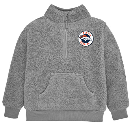 Infant & Toddler Denver Broncos 1/4 Zip Sherpa Top