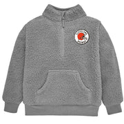 Infant & Toddler Boys Browns 1/4 Zip Sherpa Top