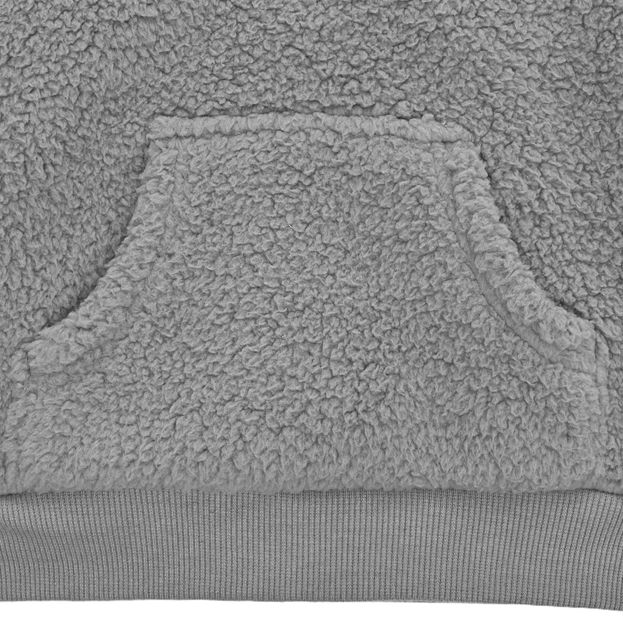 Infant & Toddler Boys Eagles 1/4 Zip Sherpa Top