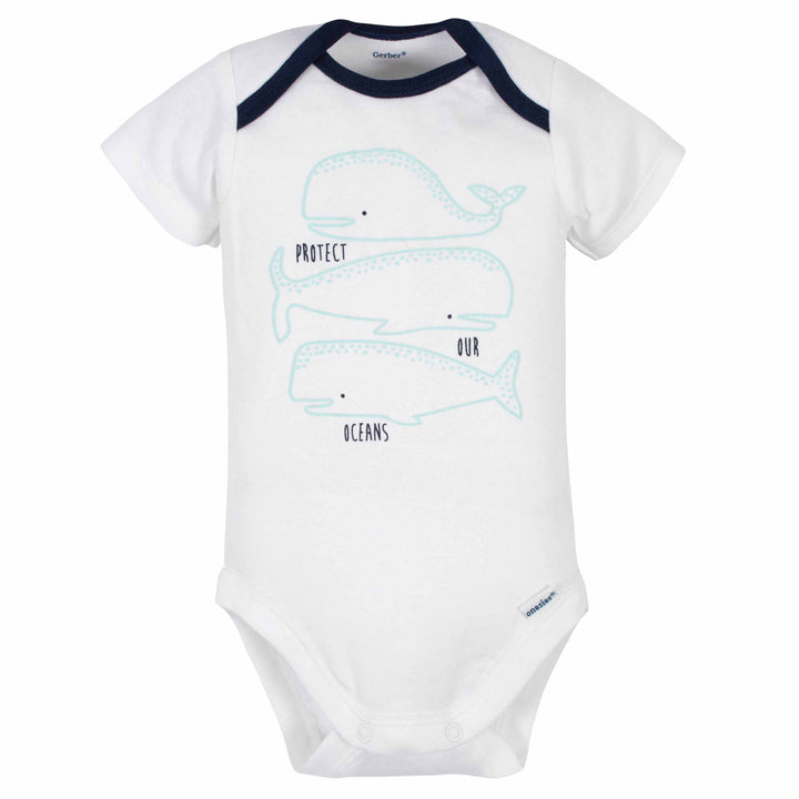 3-Piece Baby Boys Whale Onesies® Bodysuits and Pant Set