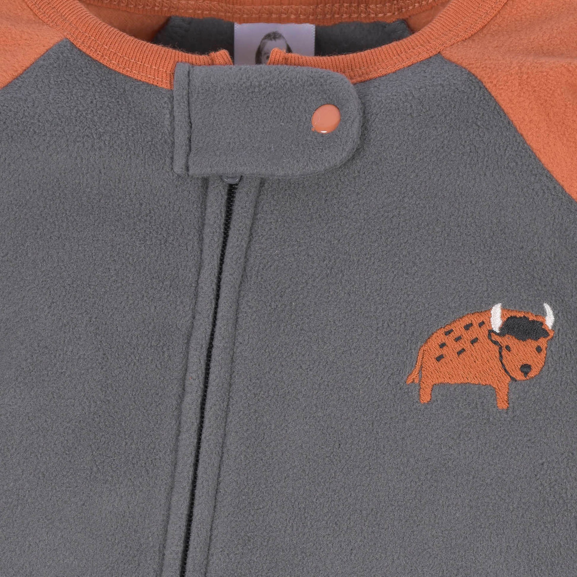 Infant Boys Buffalo Fleece Pajamas
