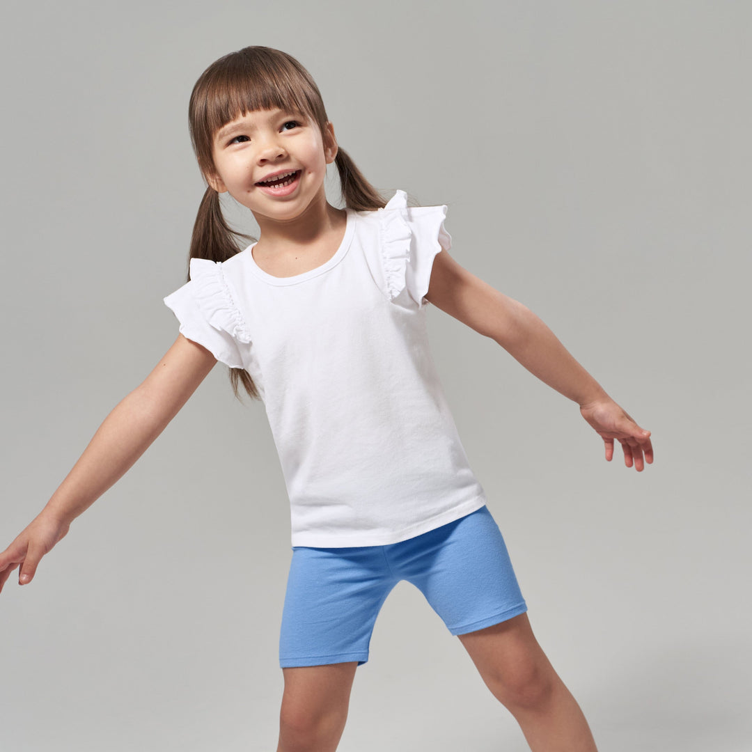 2-Pack Infant & Toddler Girls Blue Pull-On Bike Shorts – Gerber  Childrenswear