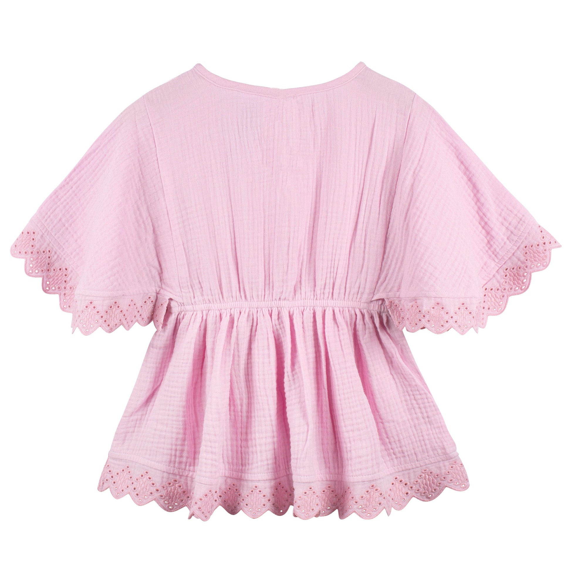 Baby & Toddler Girls Light Pink Woven Kaftan Coverup