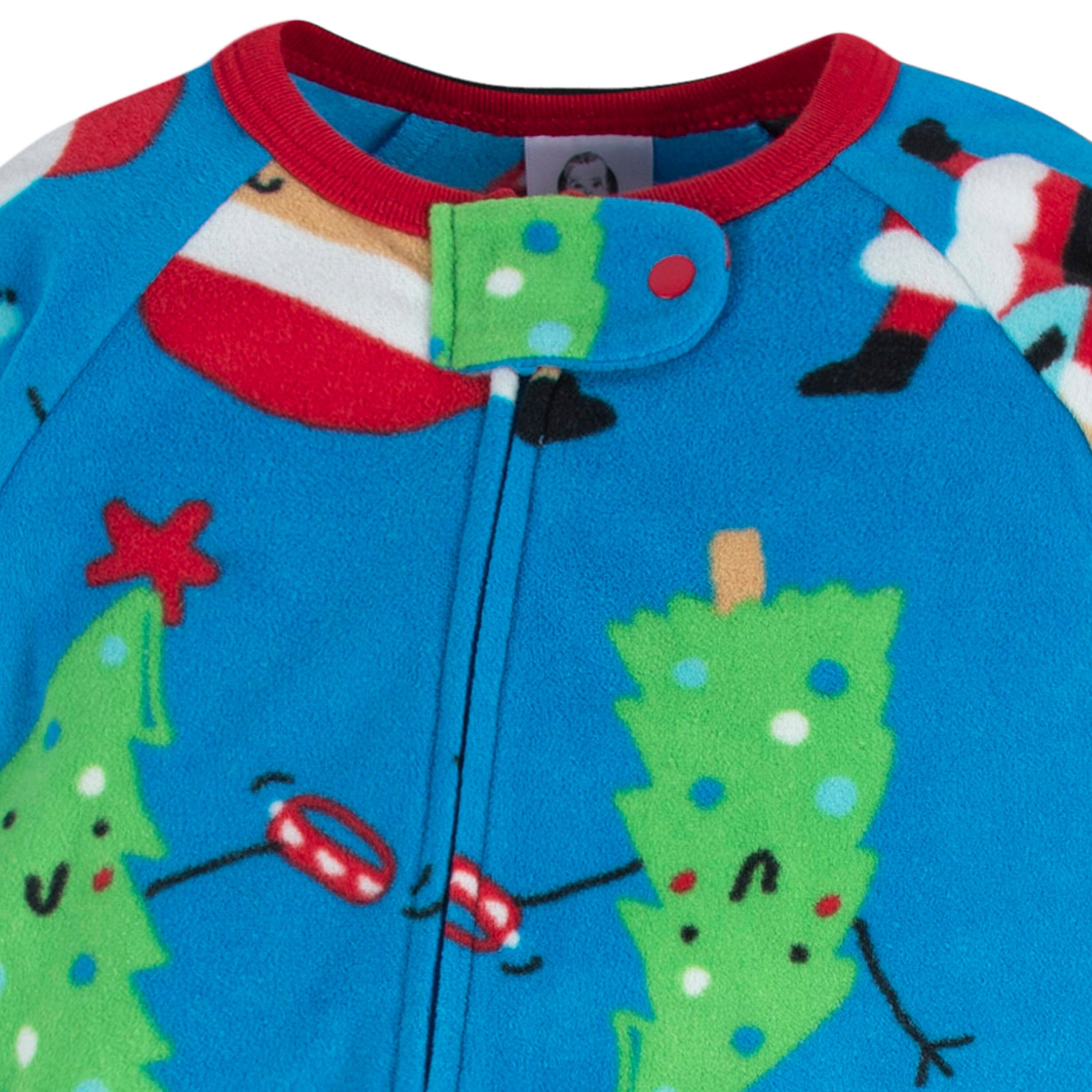 Baby & Toddler Boys Santa Blanket Sleepers