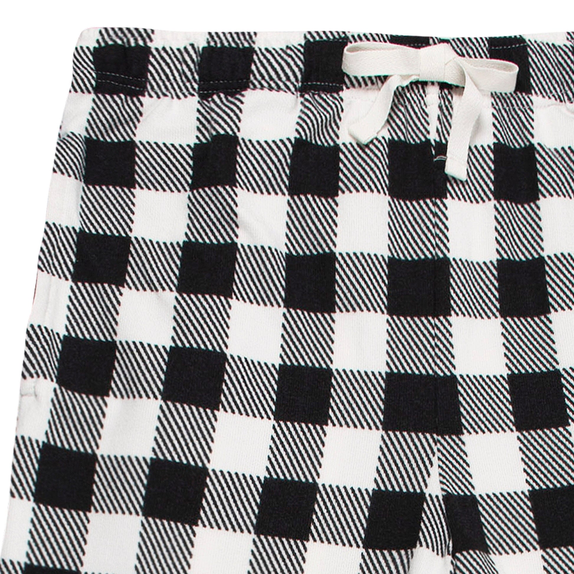 2-Piece Men's Buffalo Plaid Pajama Set