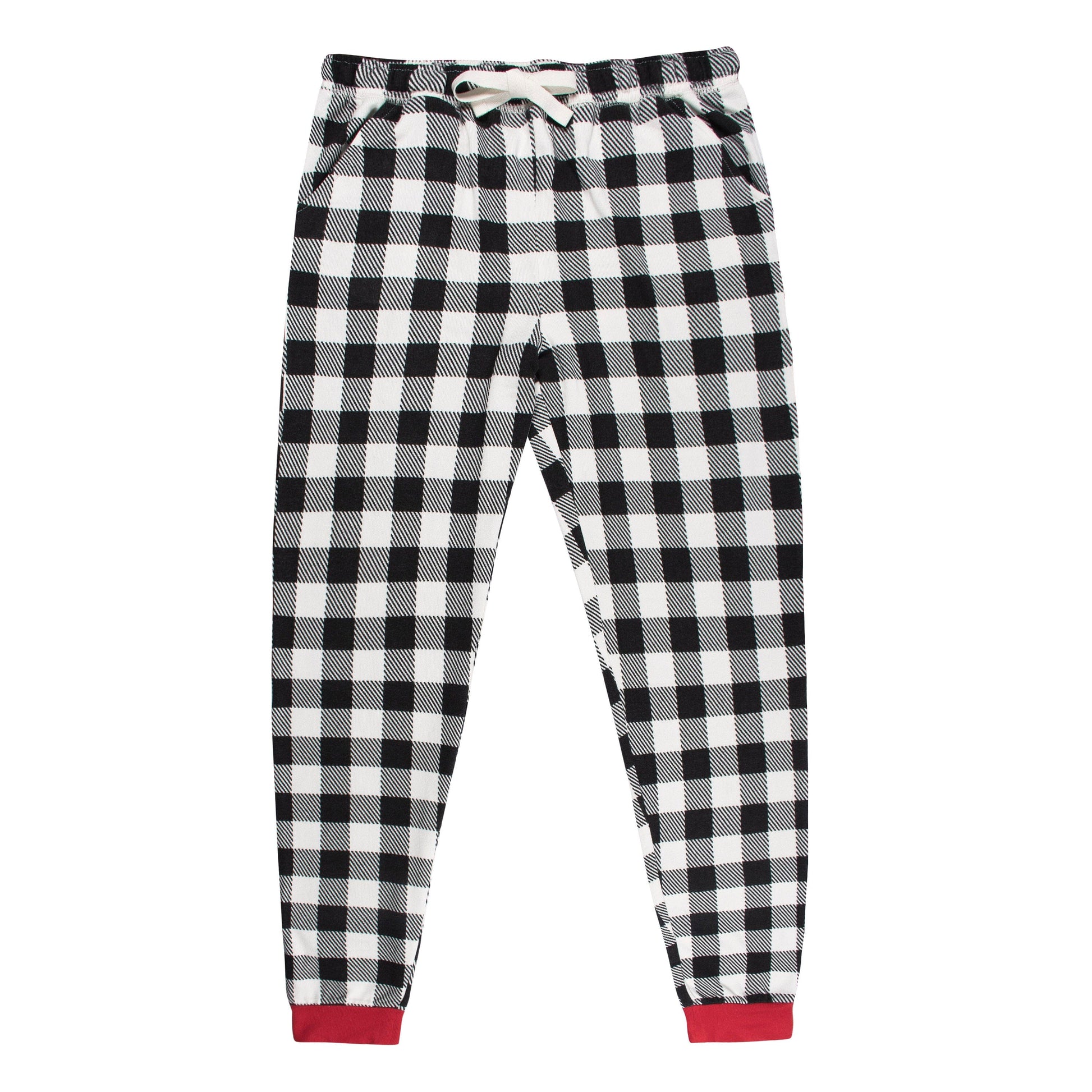 2-Piece Women's Buffalo Plaid Pajama Set