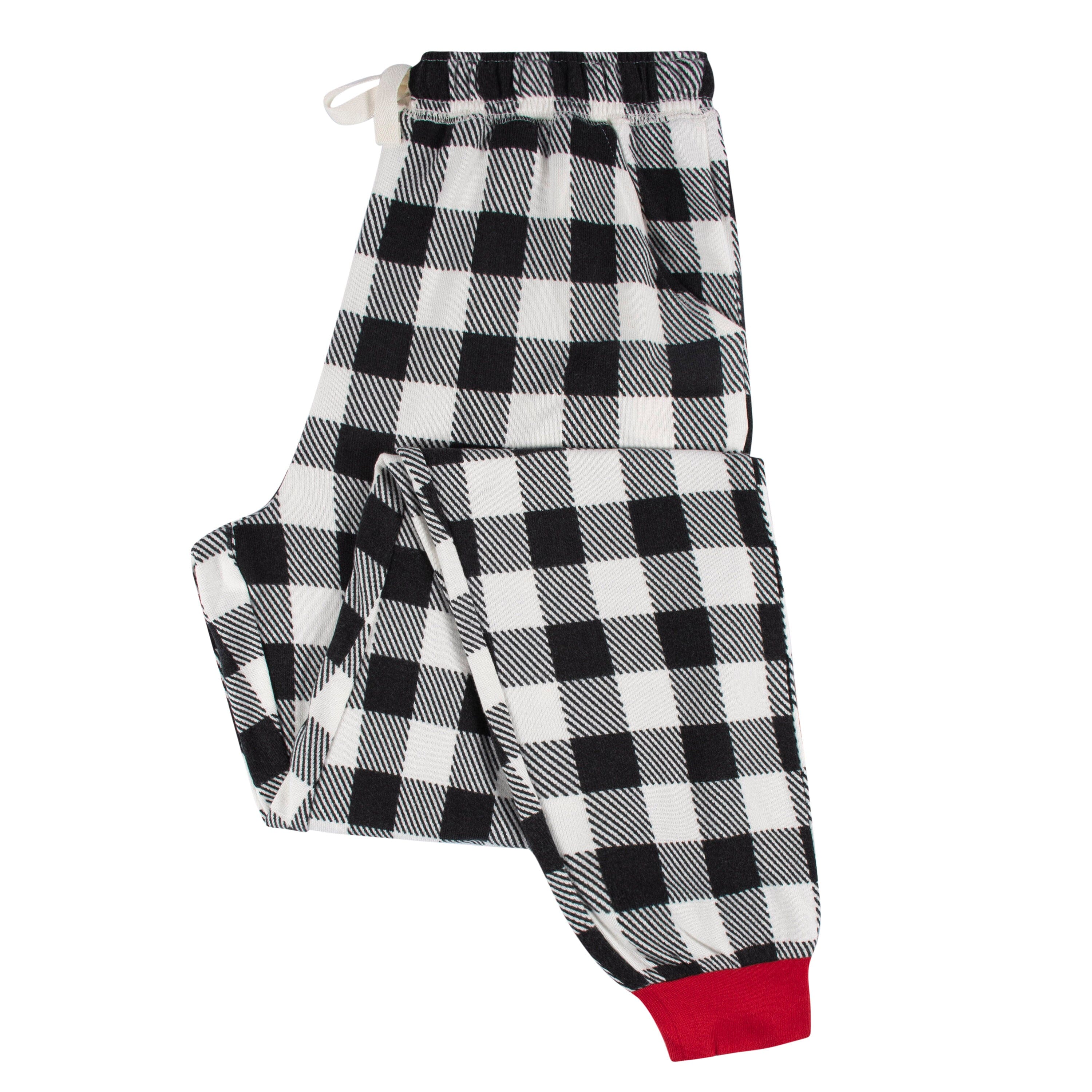 2-Piece Women's Buffalo Plaid Pajama Set