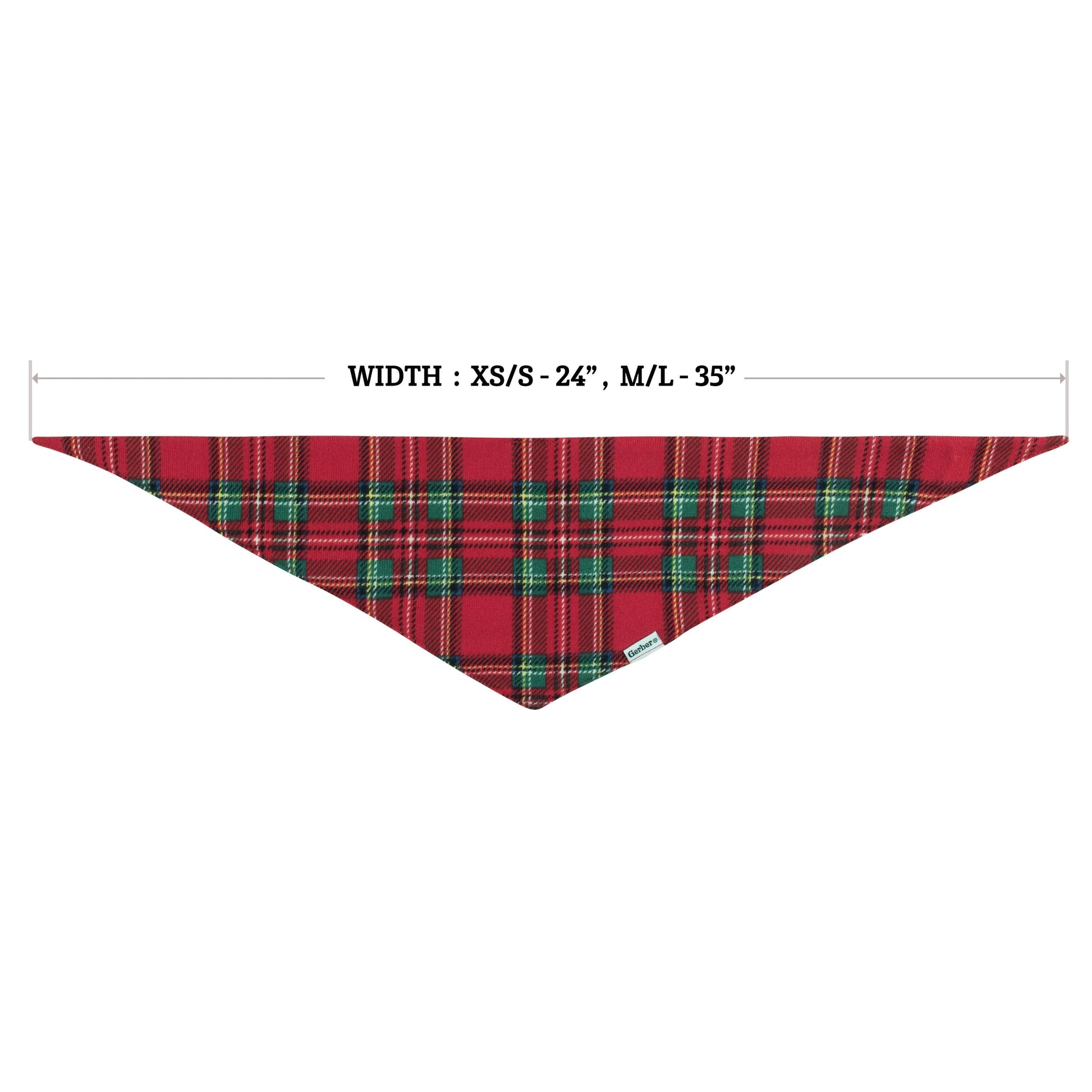 Stewart Plaid Pet Bandana