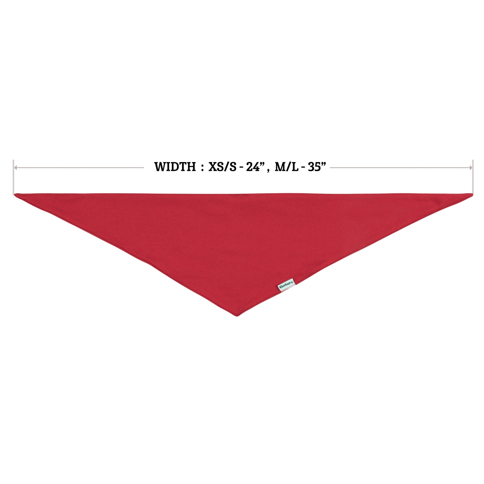 Red Pet Bandana
