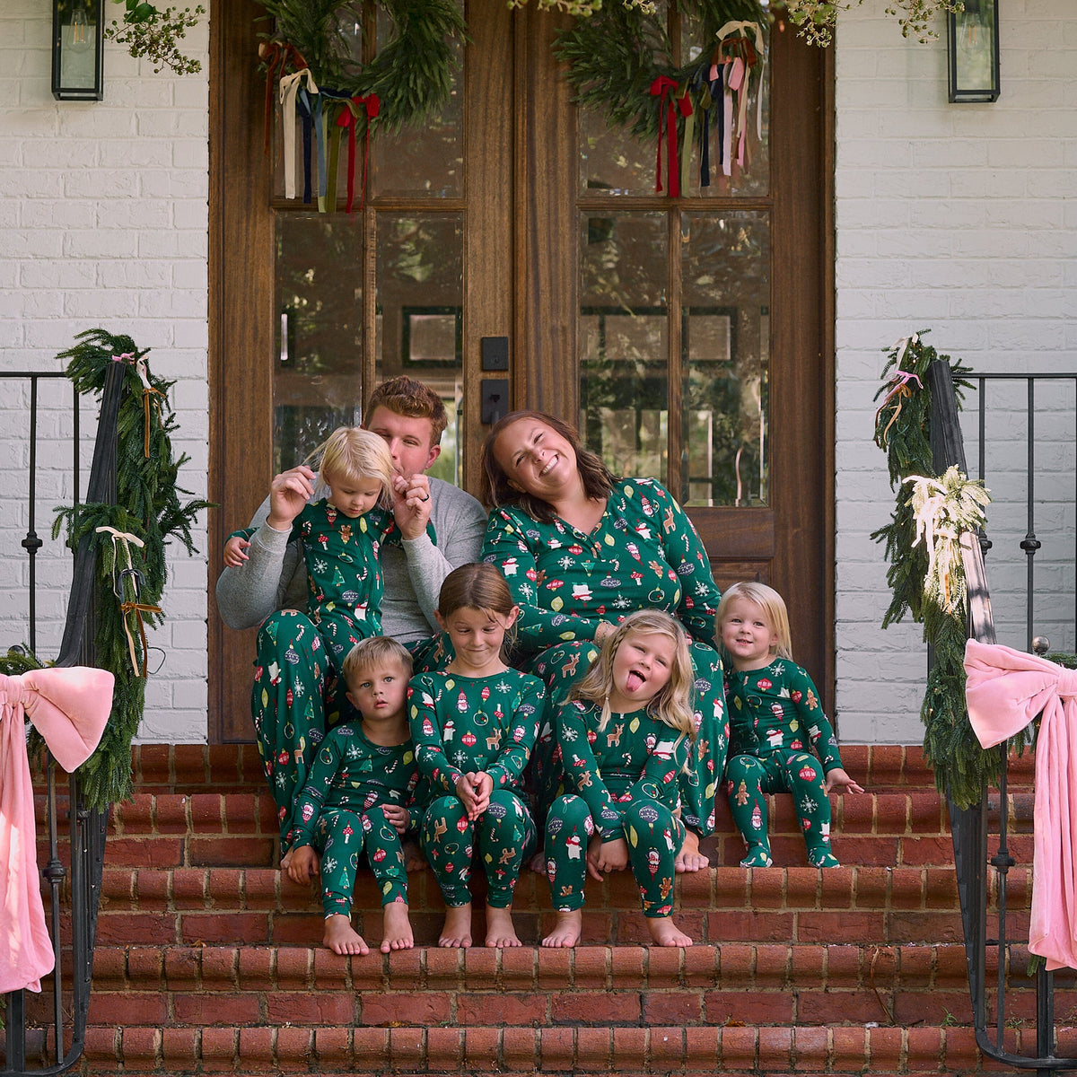 2-Piece Infant & Toddler Neutral Ornaments Hacci Snug Fit Pajama Set sleepwear Gerber® 