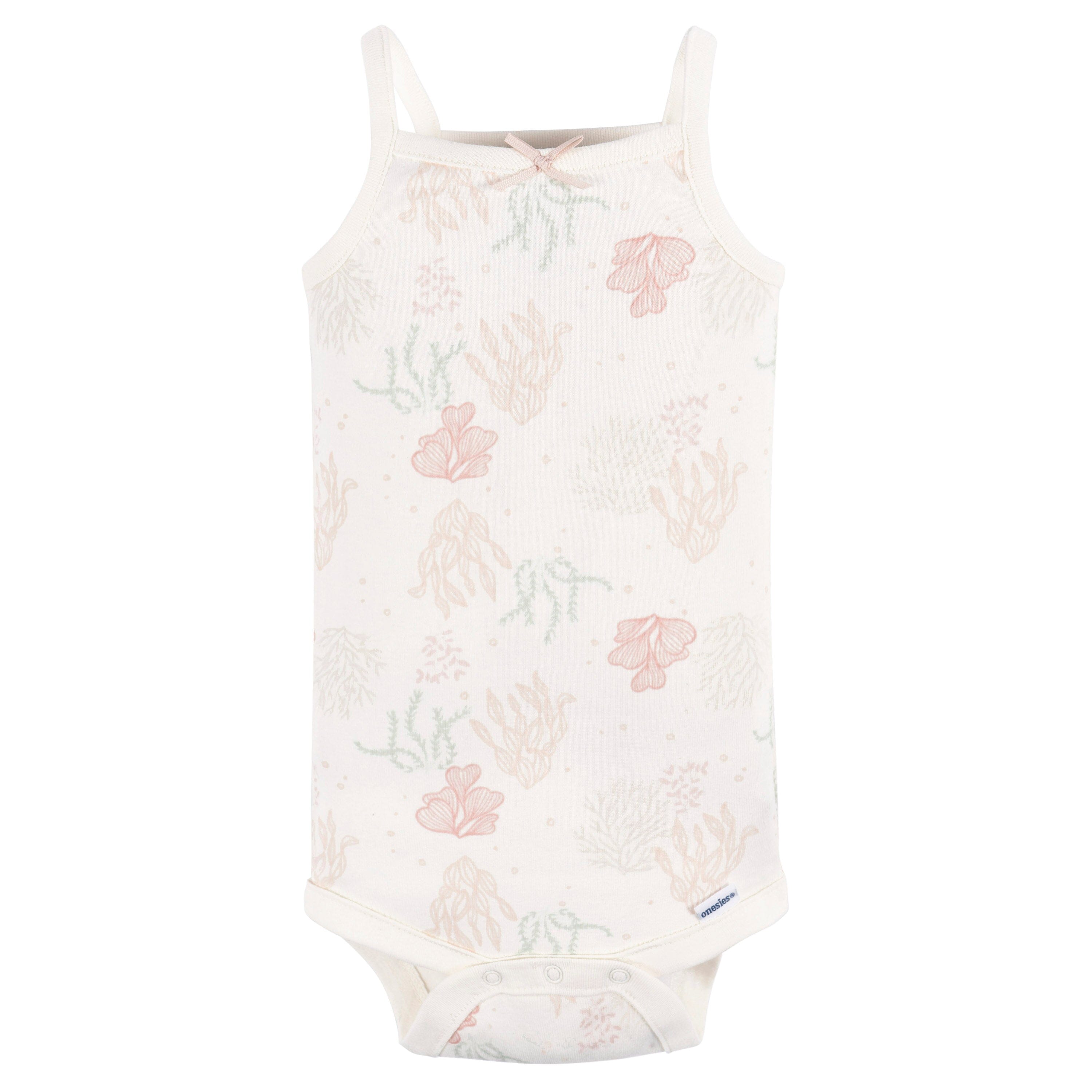 4-Pack Baby Girls Starfish Onesies® Bodysuits