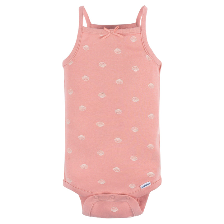 4-Pack Baby Girls Starfish Onesies® Bodysuits