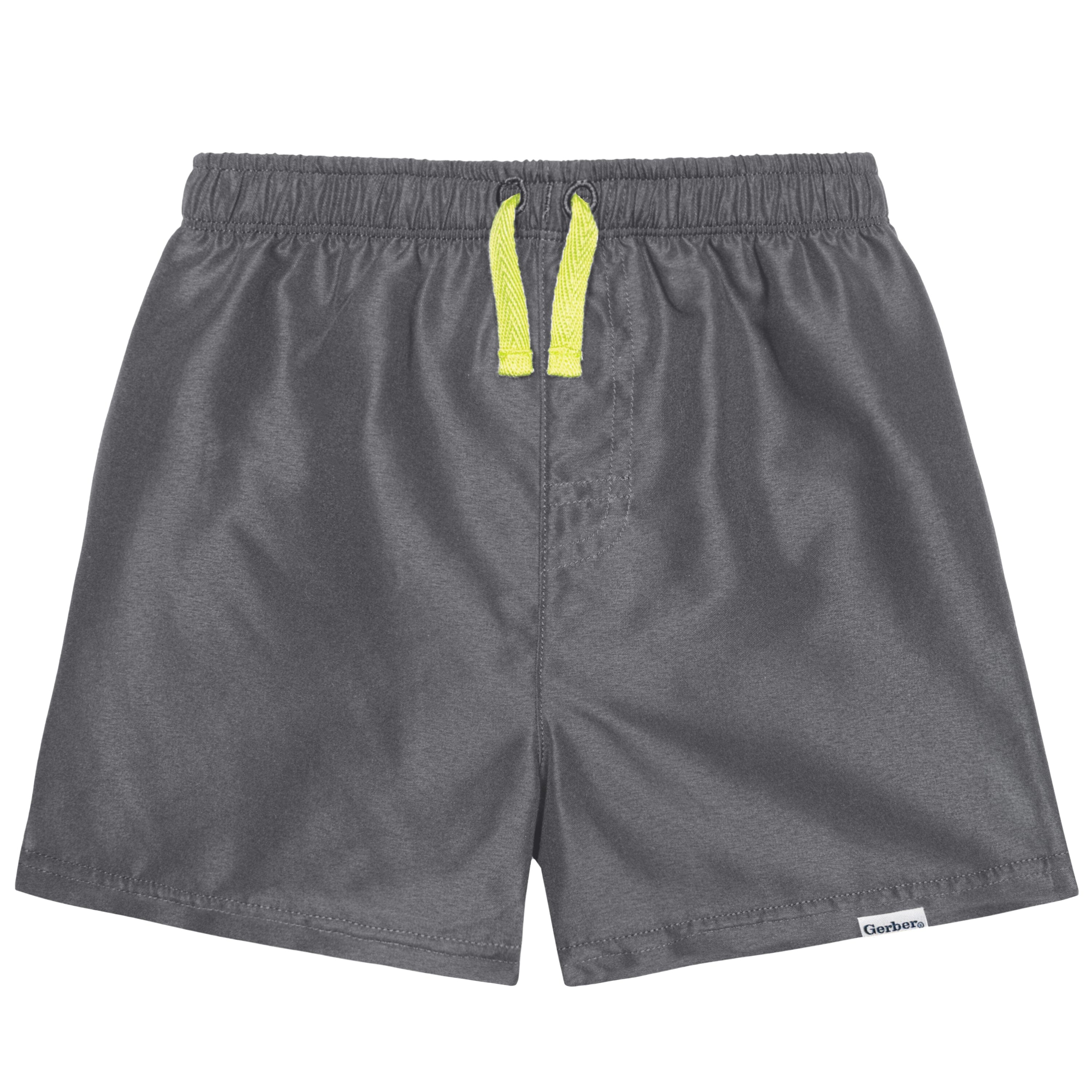 2-Pack Baby & Toddler Boys UPF 50+ Palm Tree Swim Trunks