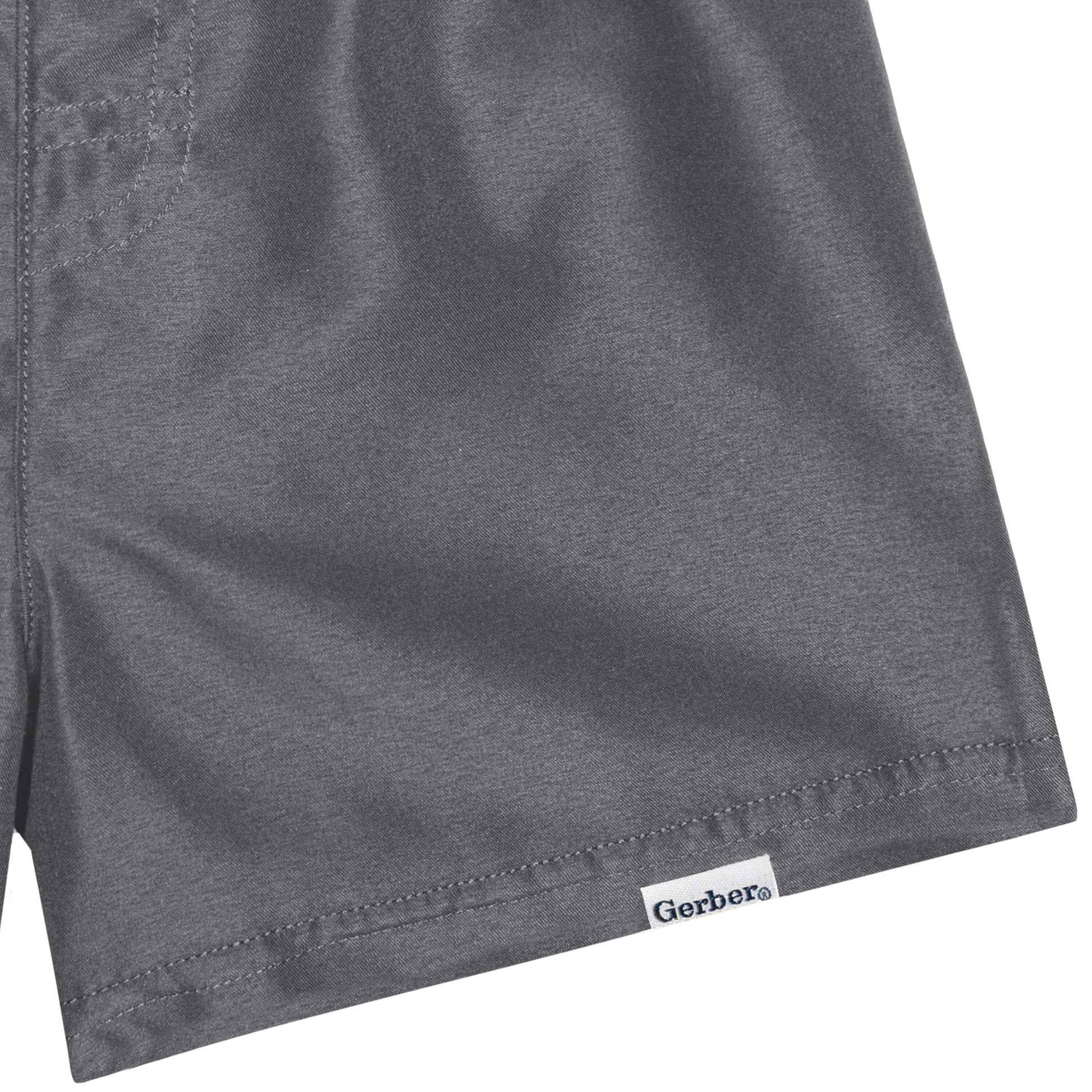 2-Pack Baby & Toddler Boys UPF 50+ Palm Tree Swim Trunks