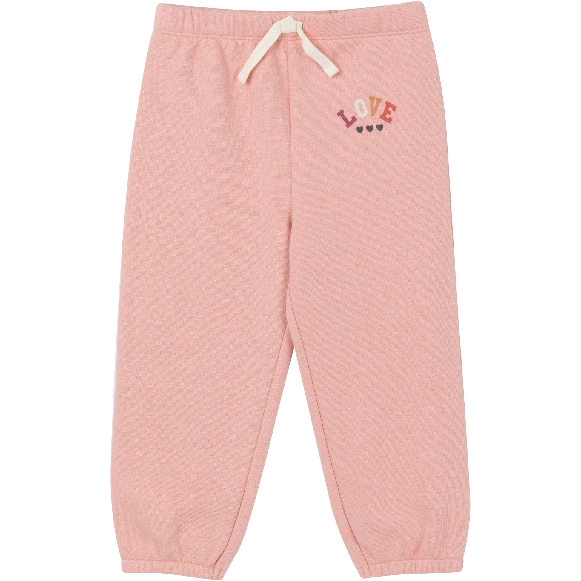 2-Piece Baby & Toddler Girls Peach Fleece Set