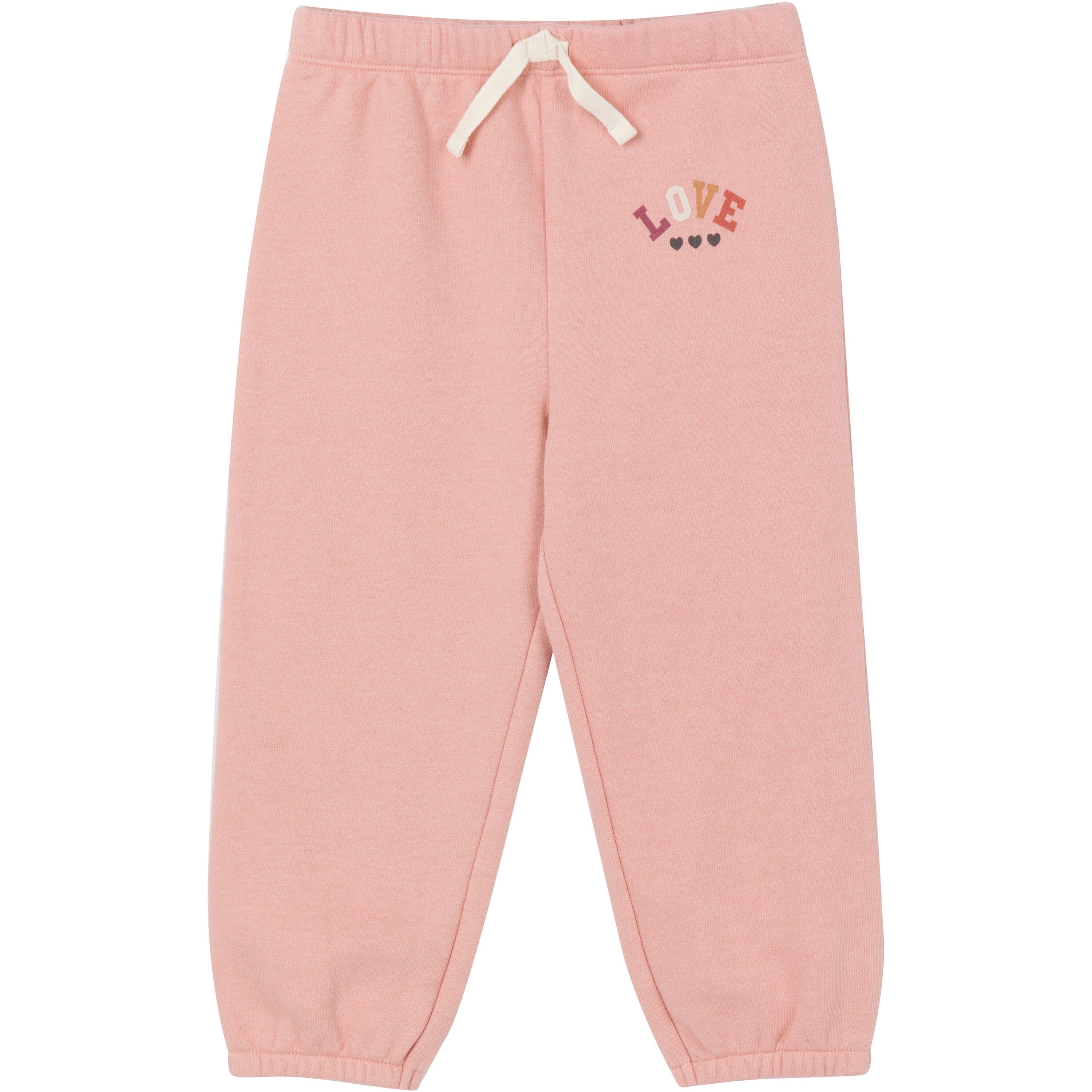 2-Piece Baby & Toddler Girls Peach Fleece Set