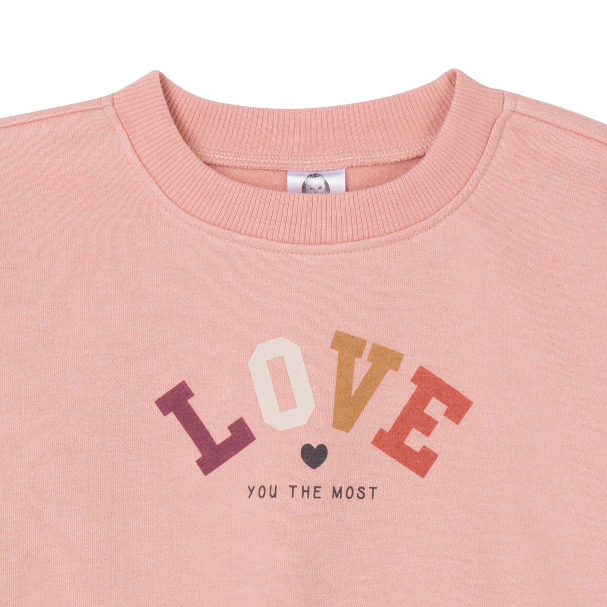 2-Piece Baby & Toddler Girls Peach Fleece Set