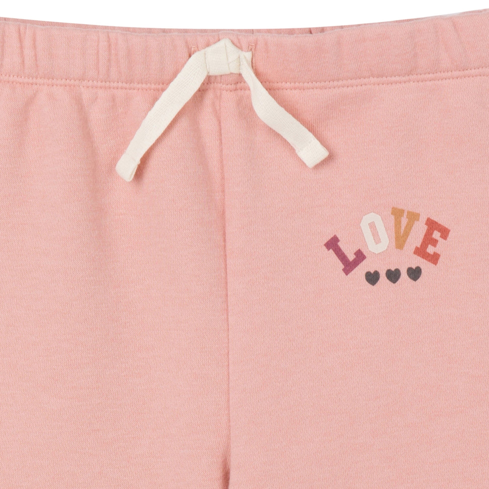 2-Piece Baby & Toddler Girls Peach Fleece Set
