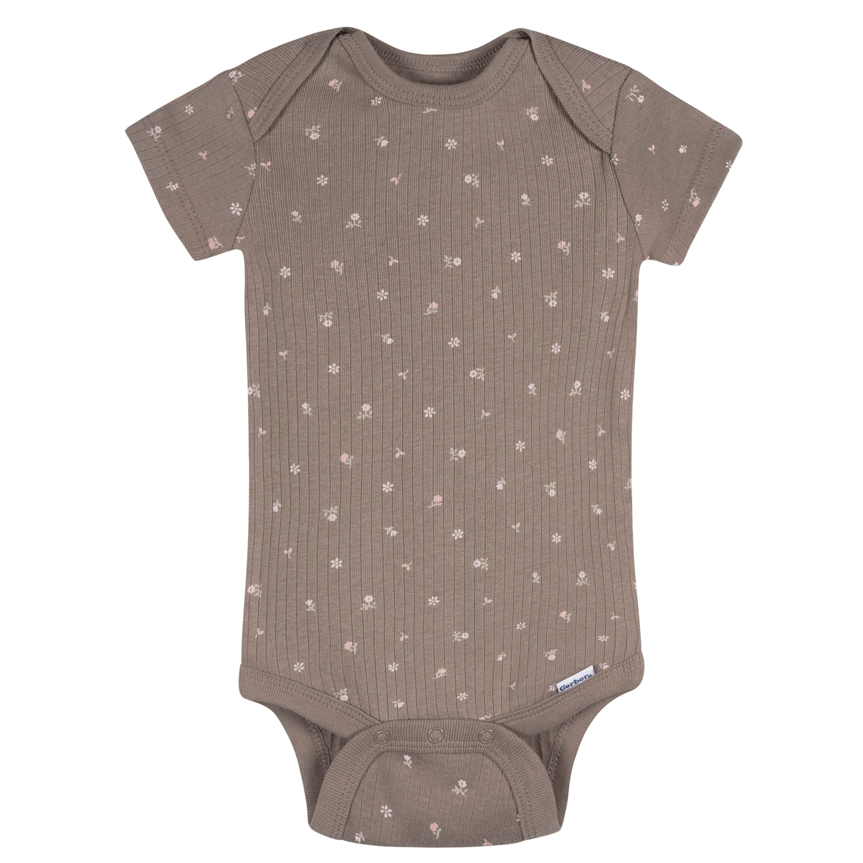 5-Piece Baby Girls Pink Garden Bodysuits & Pants Set Outfits & Sets Gerber® 