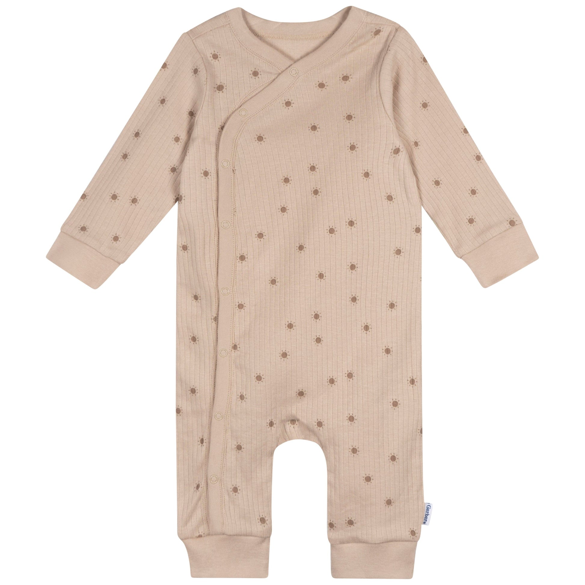 8-Piece Neutral Safari Footless Pajama and Accessories Bundle Bundle Gerber Childrenswear 