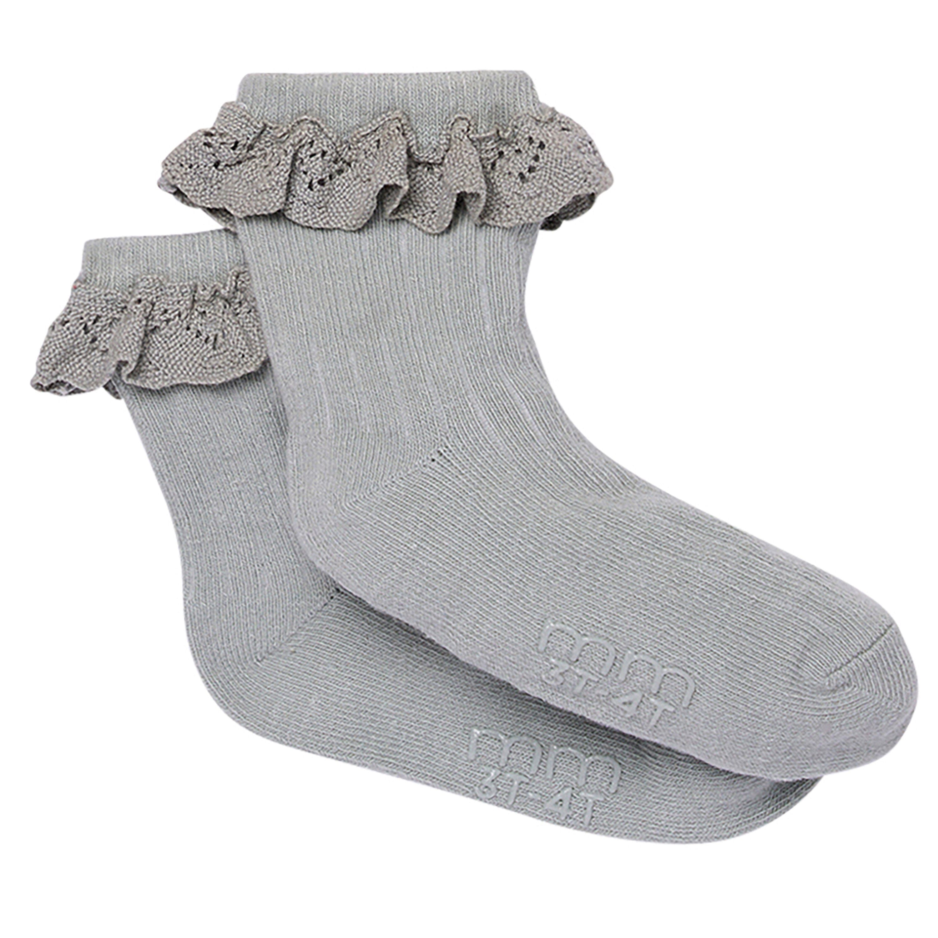 3-Pack Toddler Girls Neutral Lace Socks socks modern moments™ by Gerber® 
