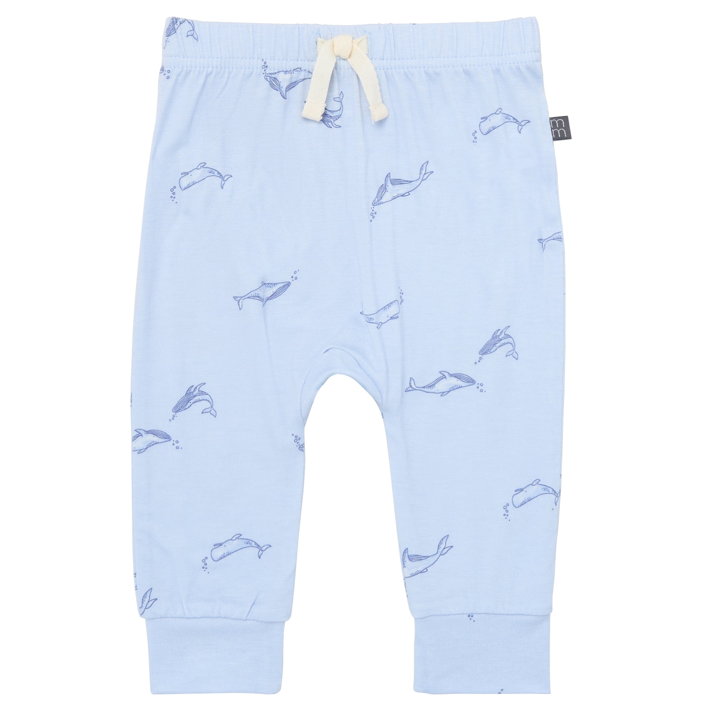 4-Pack Baby Boys Light Blue Whale Bodysuit and Pant Set outfits Modern Moments™ by Gerber® 