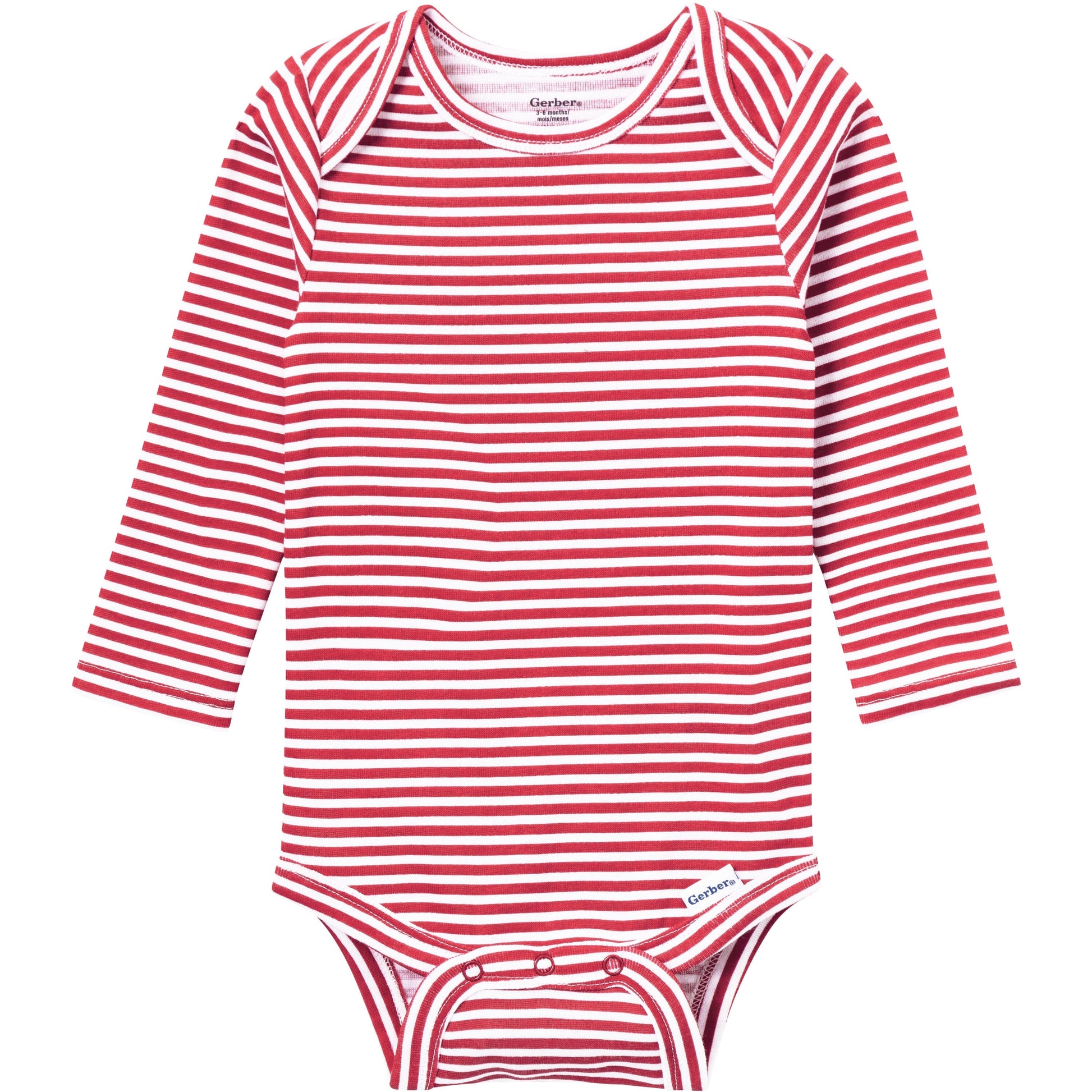 3-Pack Baby Neutral Jolly Long Sleeve Onesies® Bodysuits onesies Gerber® 