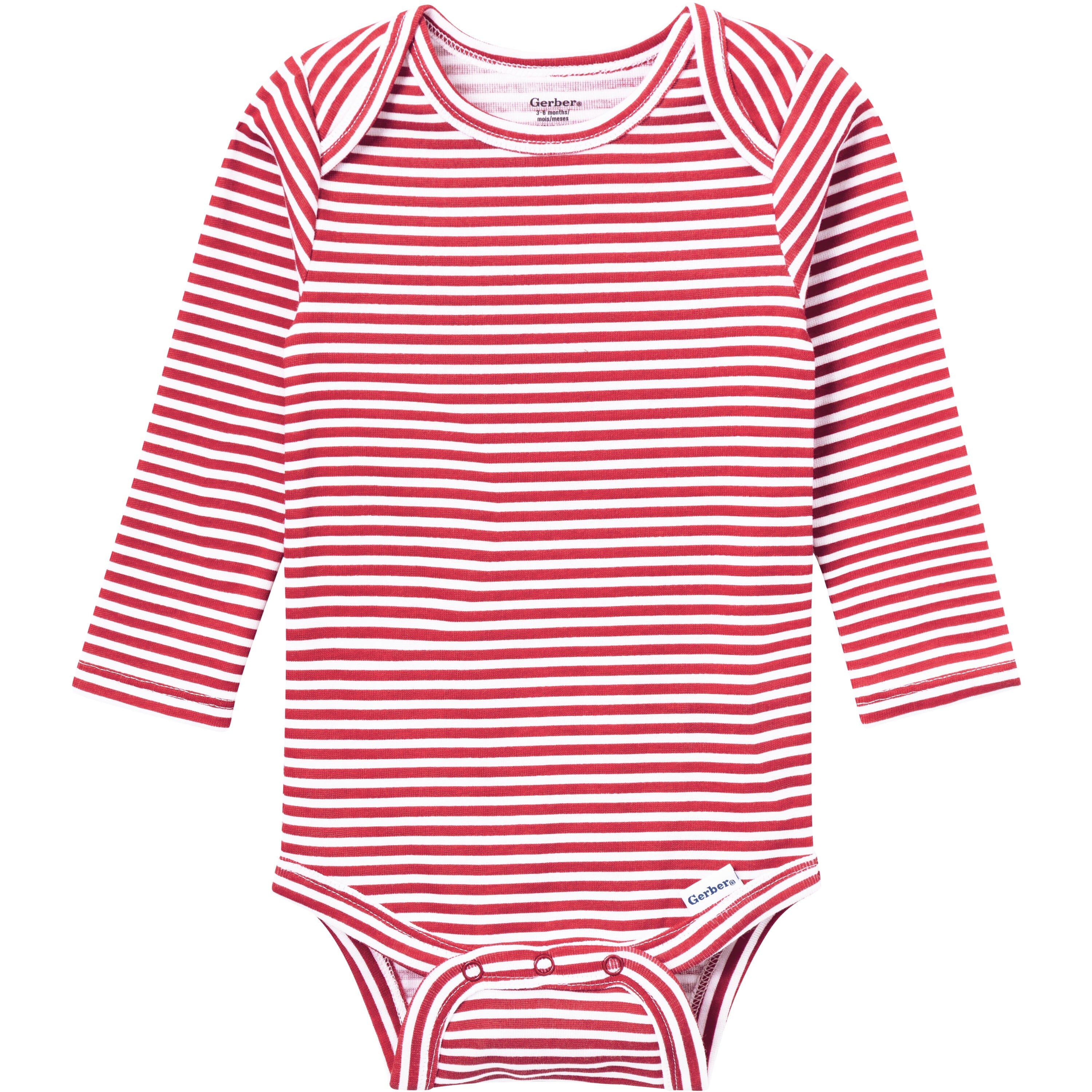 3-Pack Baby Neutral Jolly Long Sleeve Onesies® Bodysuits onesies Gerber® 
