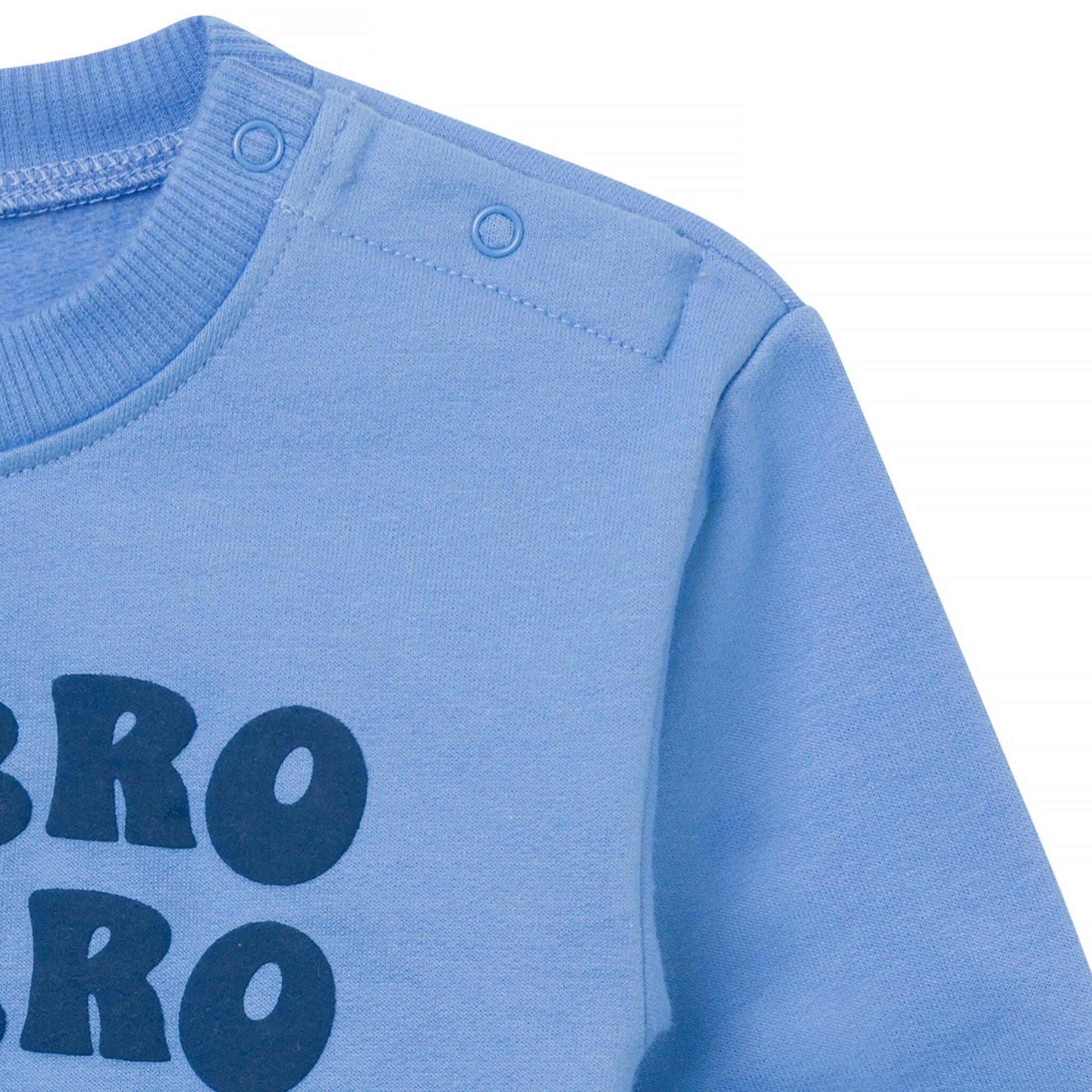 Baby Boys Lil' Bro Sweatshirt Bubble Romper rompers Gerber® 