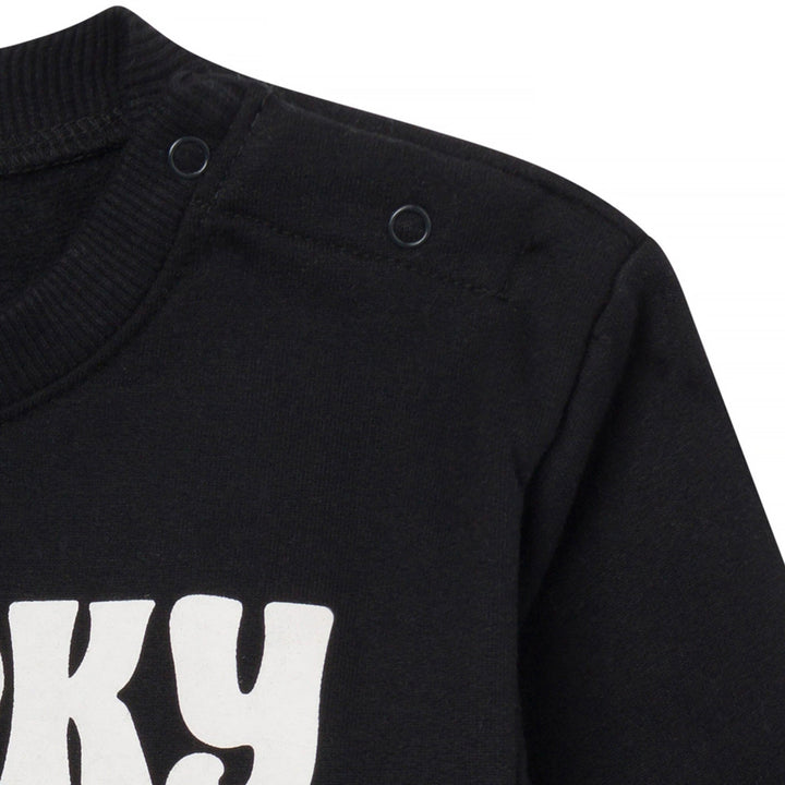 Baby Neutral Spooky Season Sweatshirt Bubble Romper rompers Gerber® 