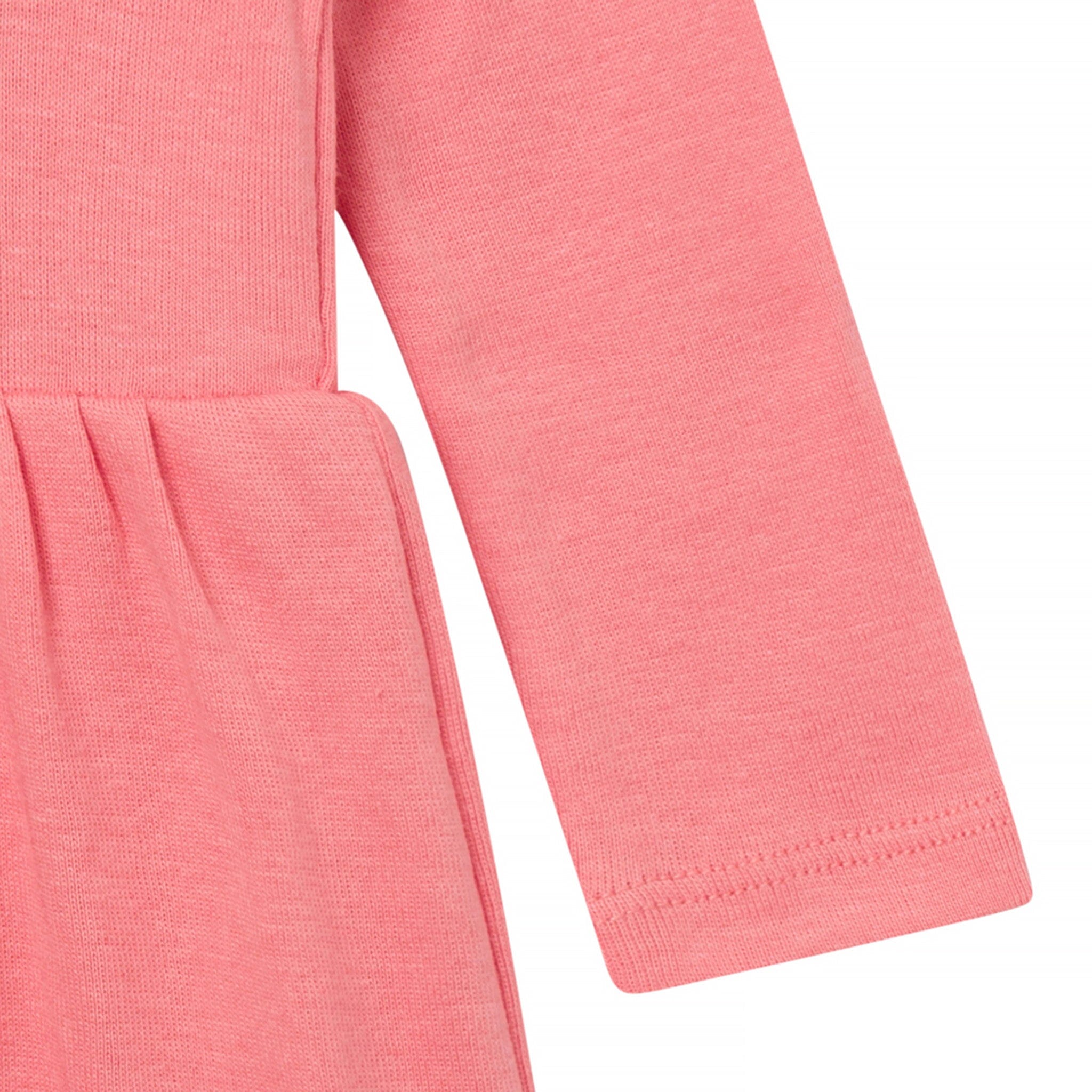 Baby Girls Pink Flower Lap Shoulder Dress dresses Gerber® 