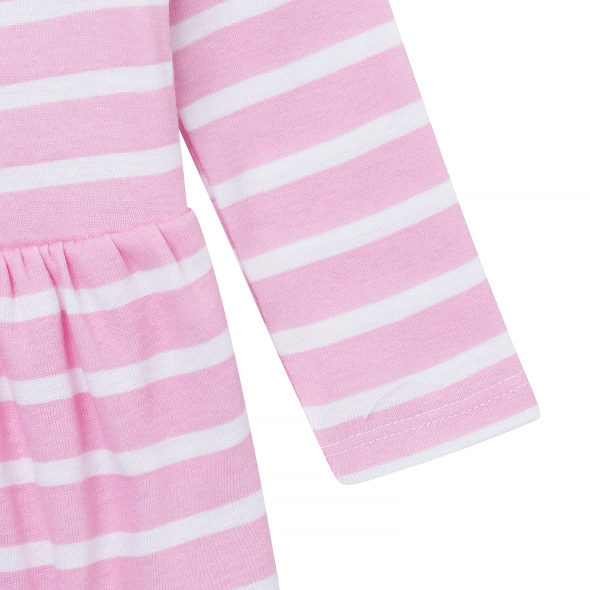 Baby Girls Purple Heart Lap Shoulder Dress dresses Gerber® 