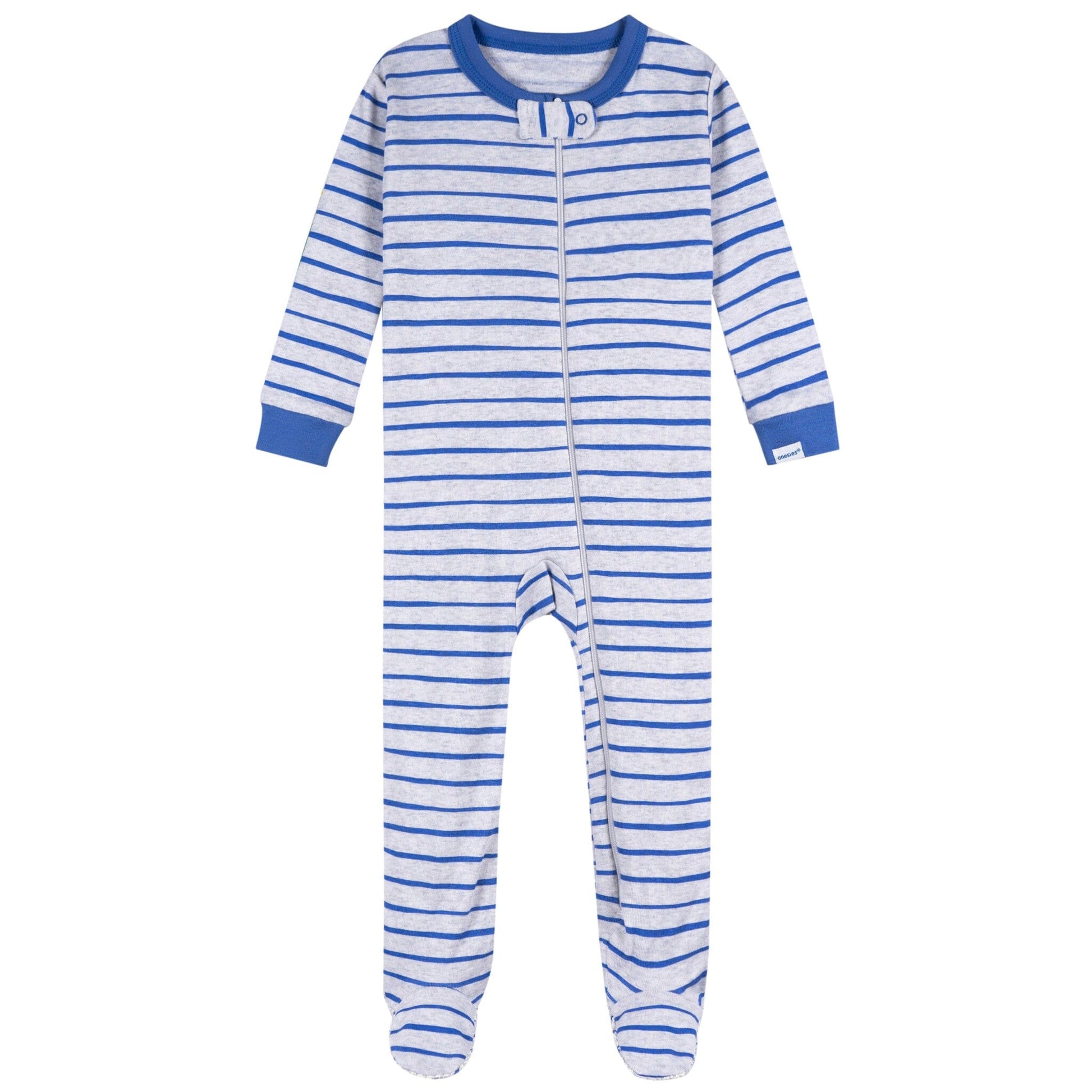 4-Pack Baby Boys Snack Truck Snug Fit Footed Pajamas