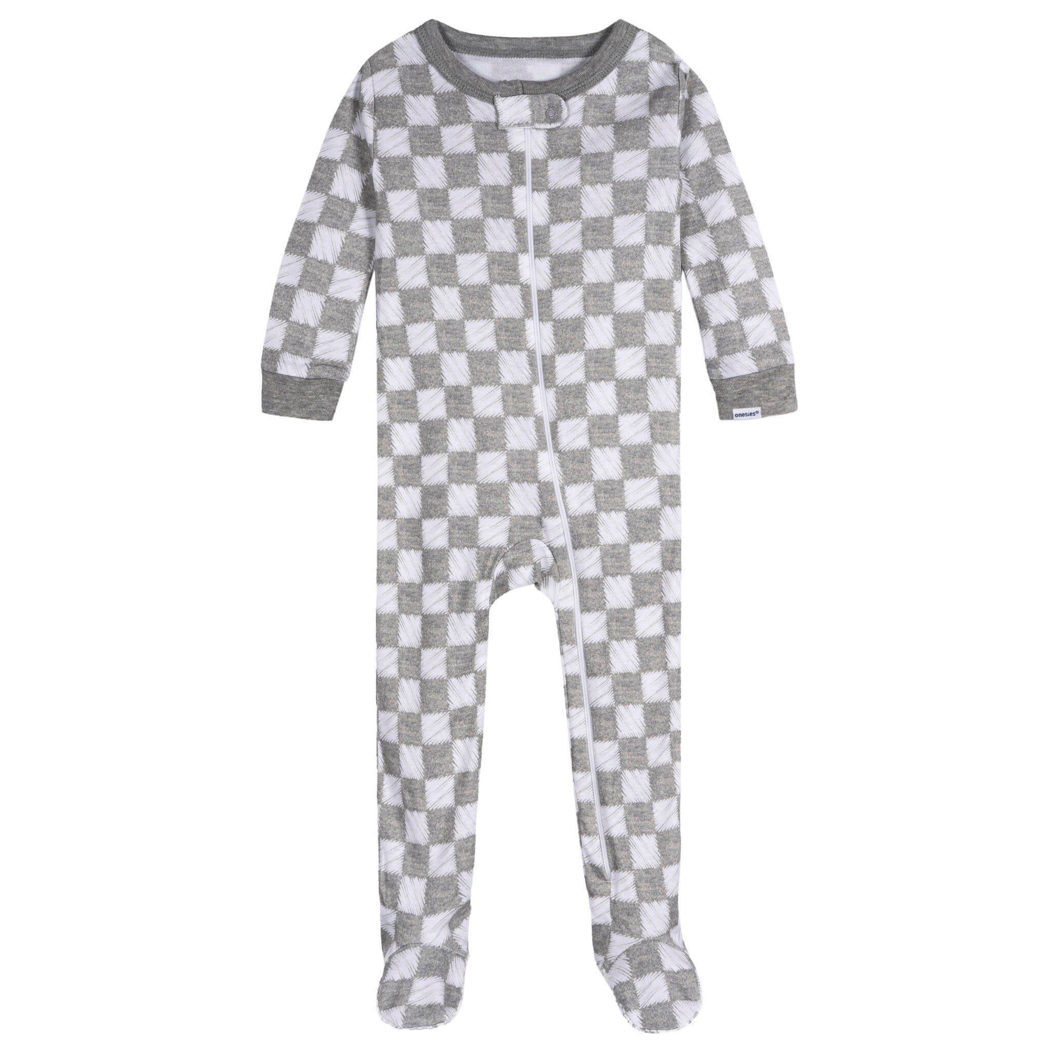 4-Pack Baby Boys Treats Snug Fit Footed Pajamas