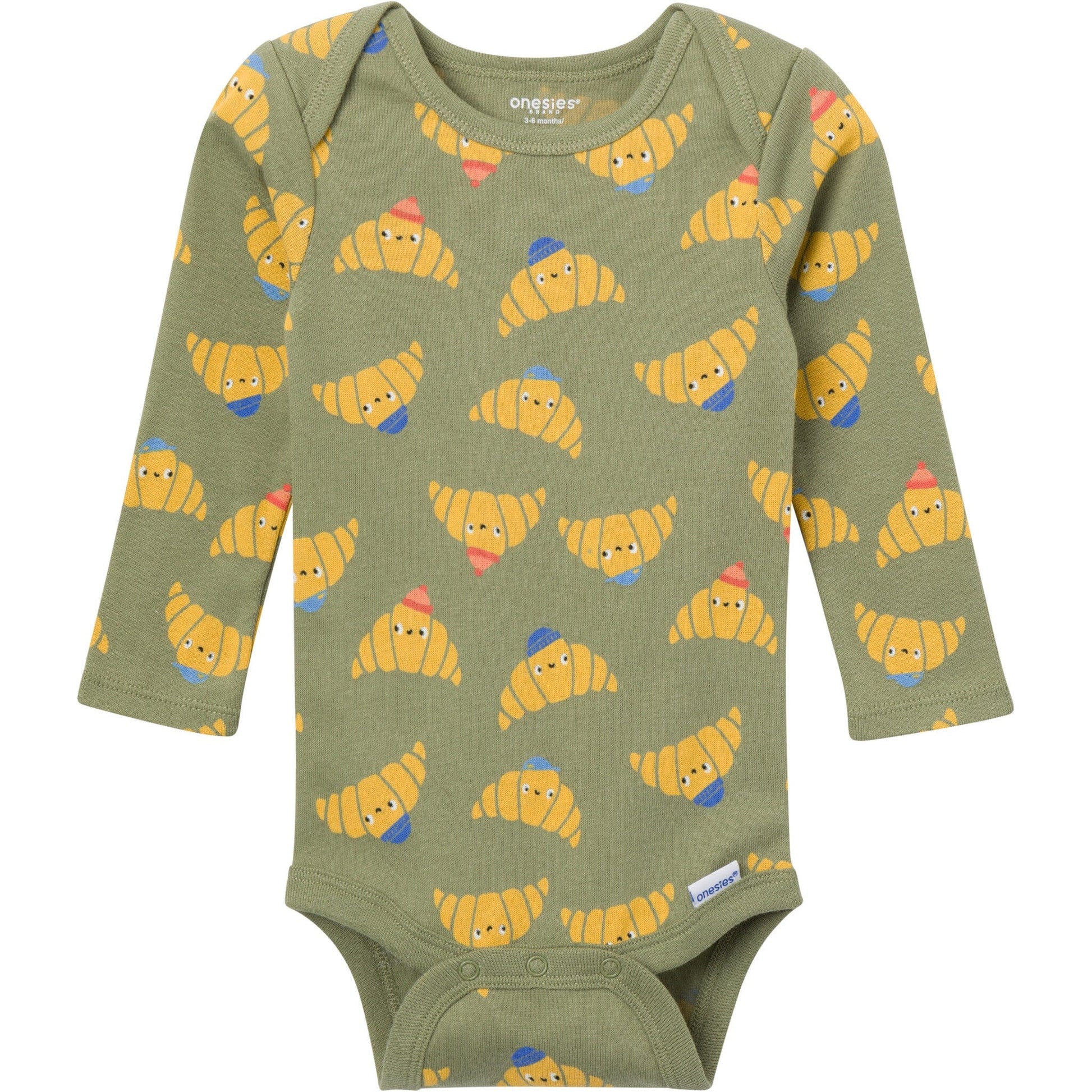 4-Piece Baby Boys Party Croissant Onesies® Bodysuits and Pants outfits Gerber® 