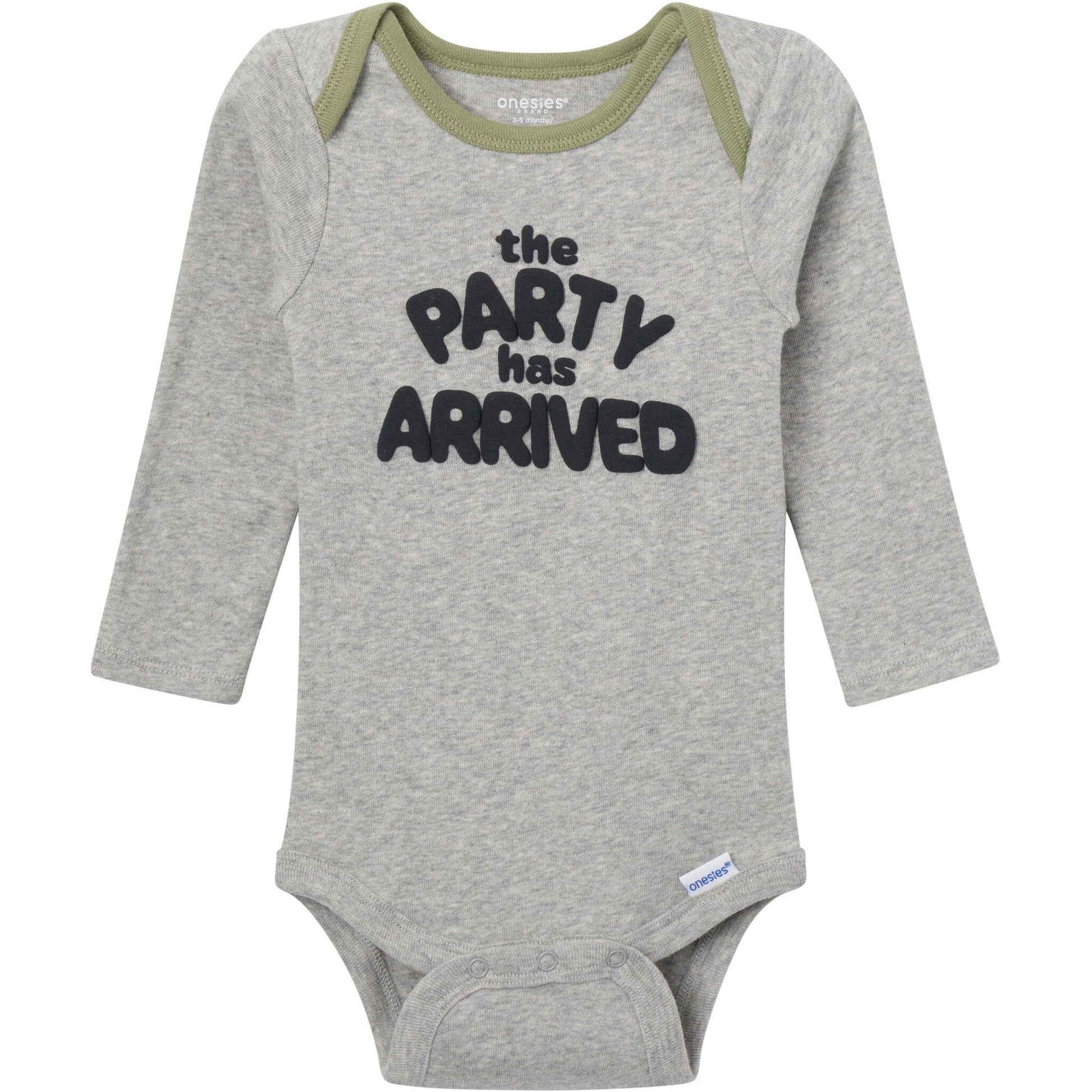 4-Piece Baby Boys Party Croissant Onesies® Bodysuits and Pants outfits Gerber® 