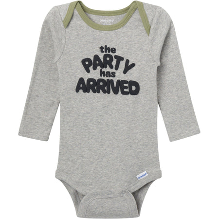 4-Piece Baby Boys Party Croissant Onesies® Bodysuits and Pants
