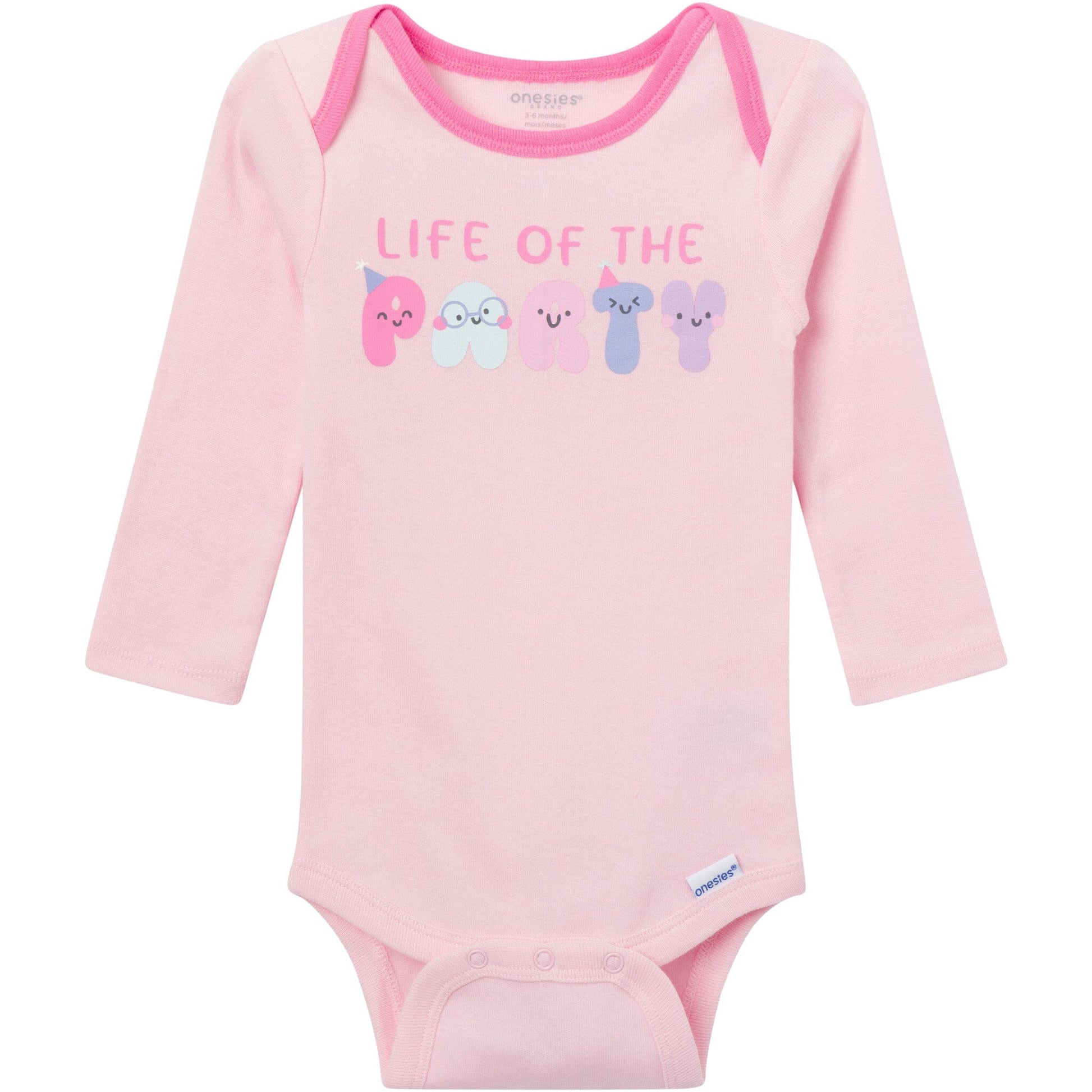 4-Piece Baby Girls Party Rainbow Onesies® Bodysuits and Pants outfits Gerber® 