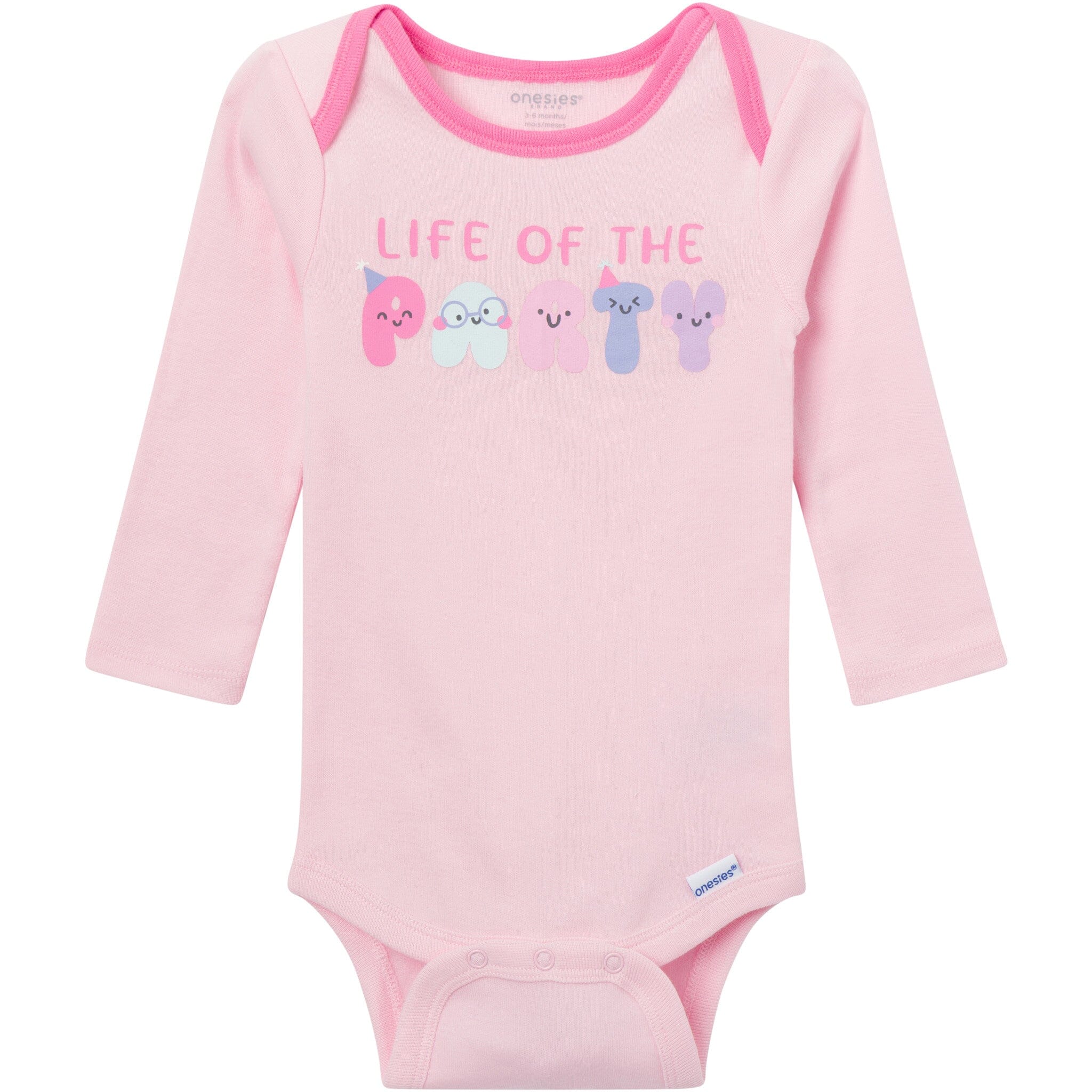 4-Piece Baby Girls Party Rainbow Onesies® Bodysuits and Pants outfits Gerber® 