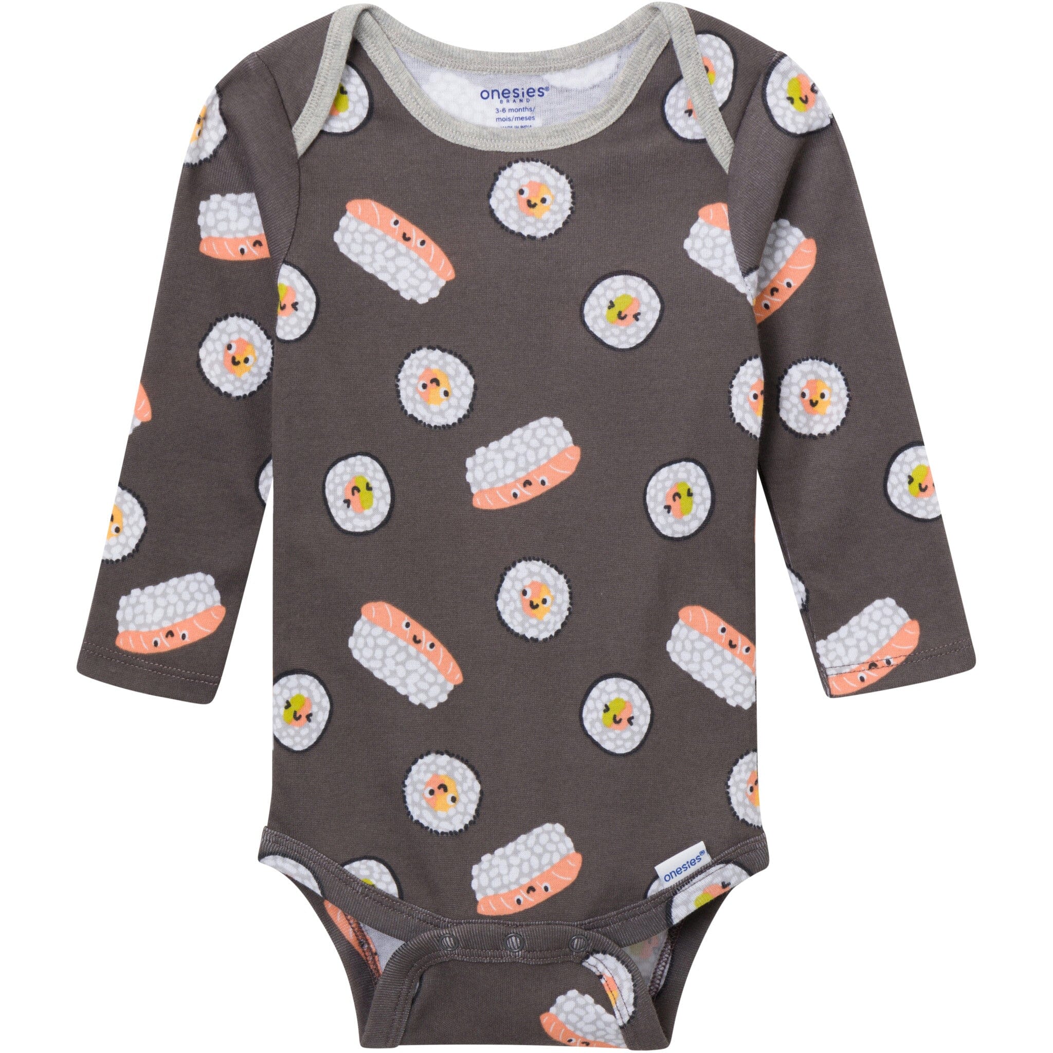 4-Piece Baby Neutral Miso Happy Onesies® Bodysuits and Pants outfits Gerber® 